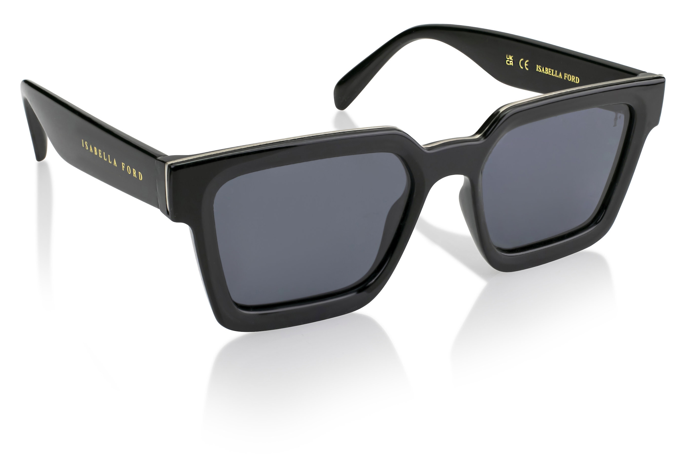 ISABELLA FORD Sonnenbrille »FA10-01« Glas 0,74 mm, polarisierte Gläser, UV400, CAT3.0