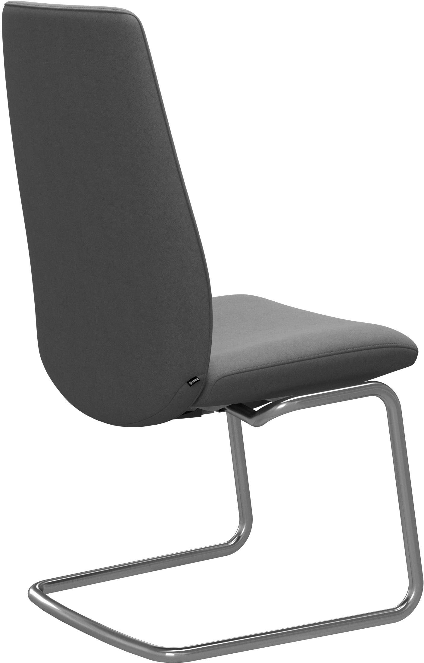 Stressless® Polsterstuhl »Laurel«, Microfaser DINAMICA, High Back, Größe L, mit Beinen aus Stahl in Chrom matt