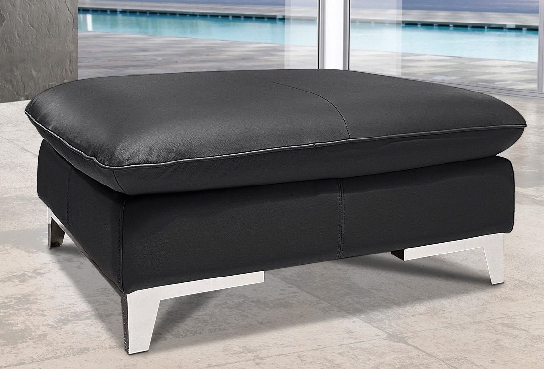 COTTA Polstergarnitur »Teresa L-Form«, (Set), Set bestehend aus: Ecksofa mit Kopfteilverstellung & Hocker