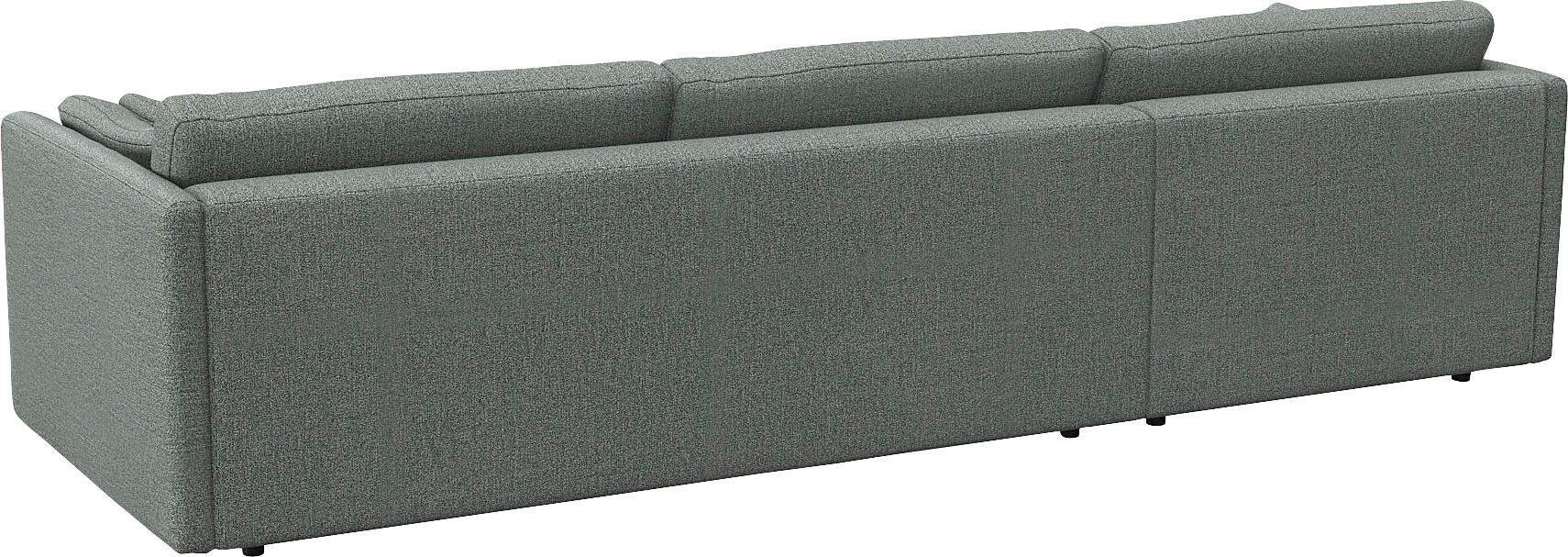FLEXLUX Ecksofa »Lovane«, Weich & anschmiegsam, große Sitztiefe auf Kaltschaum, Dekokissen inkl.