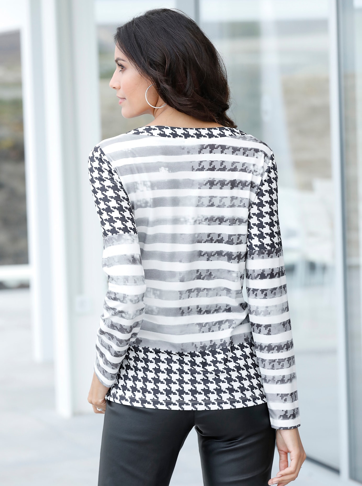 Inspirationen Langarmshirt »Shirt«, (1 tlg.)