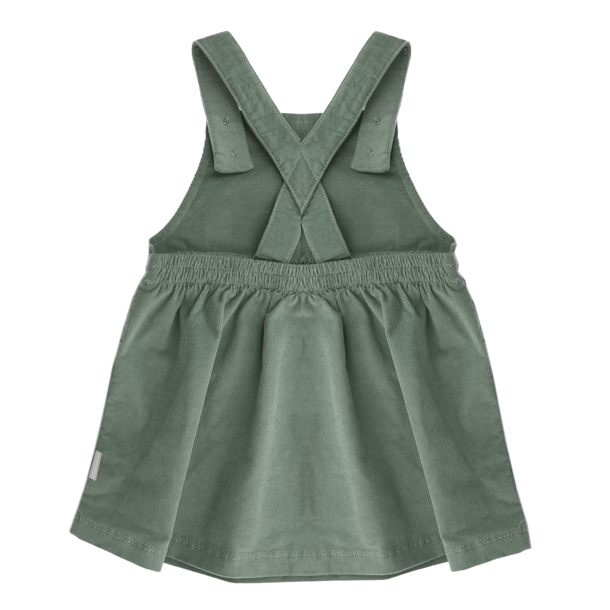 MAXIMO Latzkleid Brusttasche hoher Baumwollanteil, Stretch-Cord, Träger, Gummizug