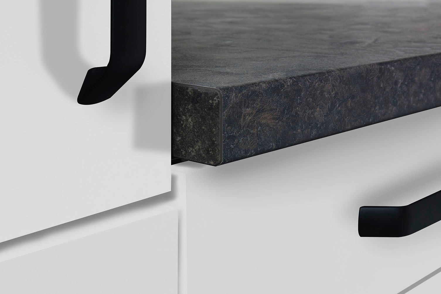 wiho Küchen Küchenzeile »"Simi", wahlweise mit E-Geräten, mit verstellbaren Füßen« Soft-Close-Funktion in Schubkästen und Auszügen, Breite 220 cm