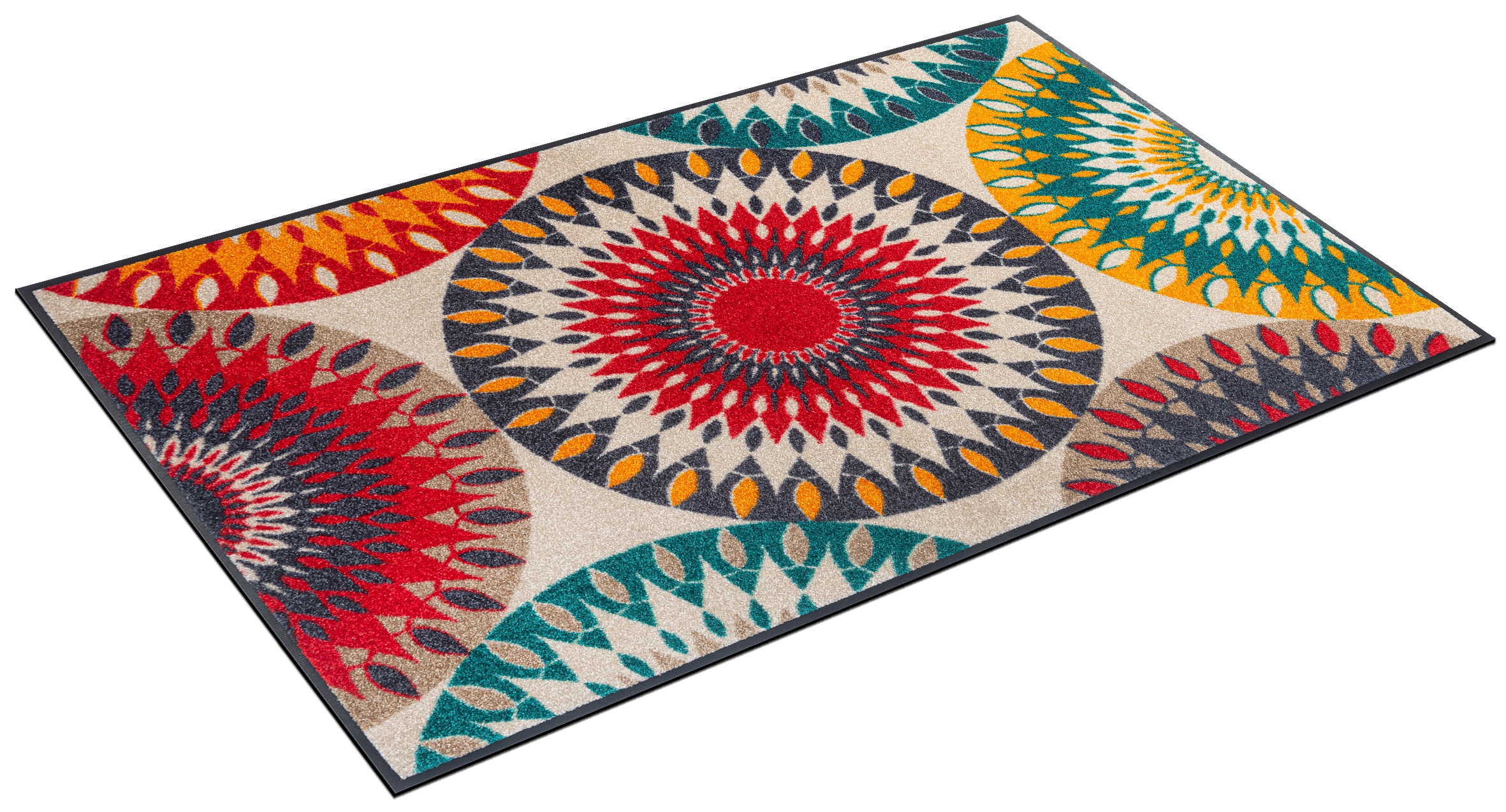 wash+dry by Kleen-Tex Teppich »Whirlwinds« rechteckig 7 mm Höhe