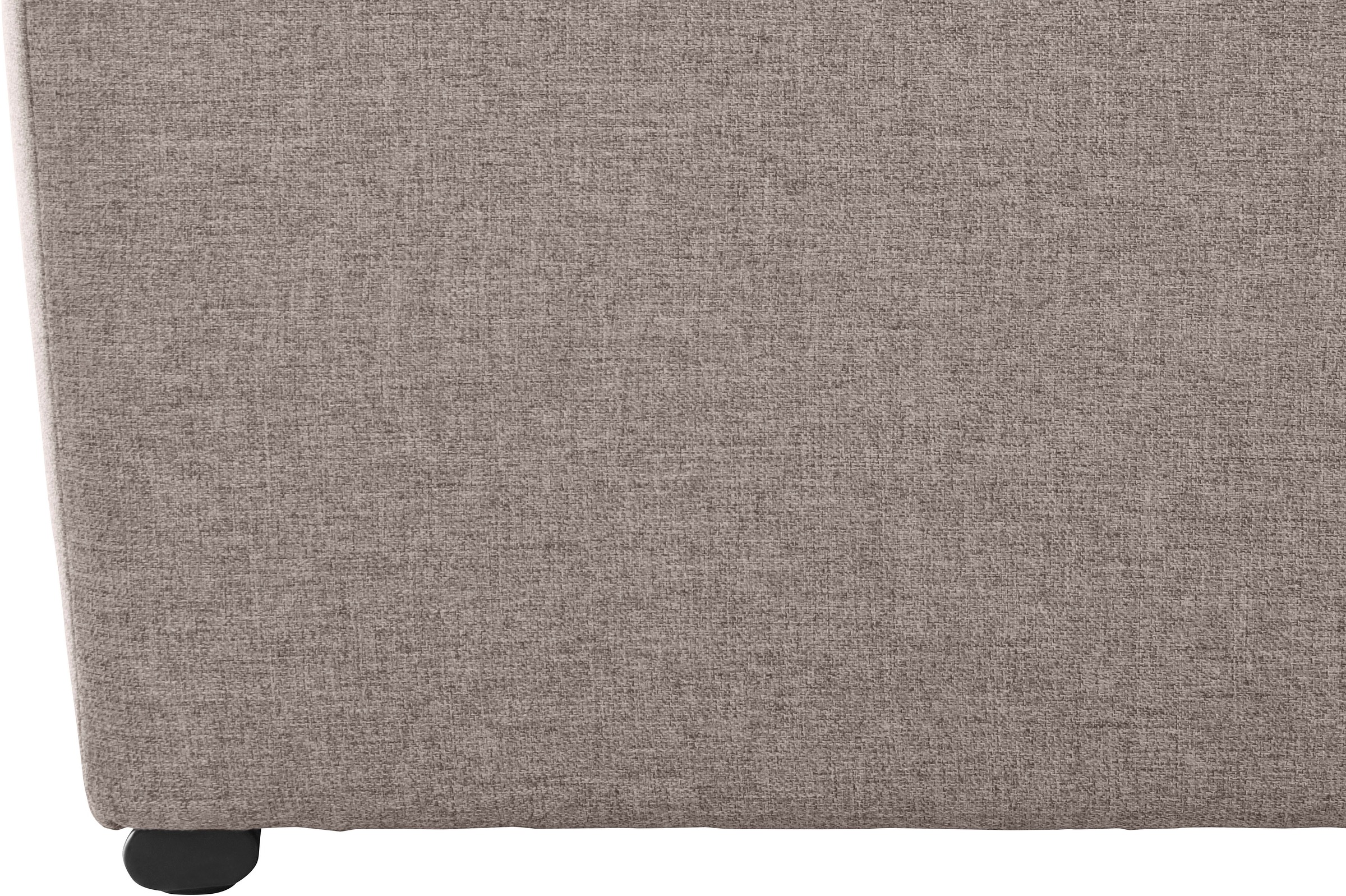 DOMO collection Ecksofa »Lagoa, moderne Sitzheftung, bequem und komfortabel, L-Form«, wahlweise mit Bettfunktion, frei im Raum stellbar, große Farbvielfalt