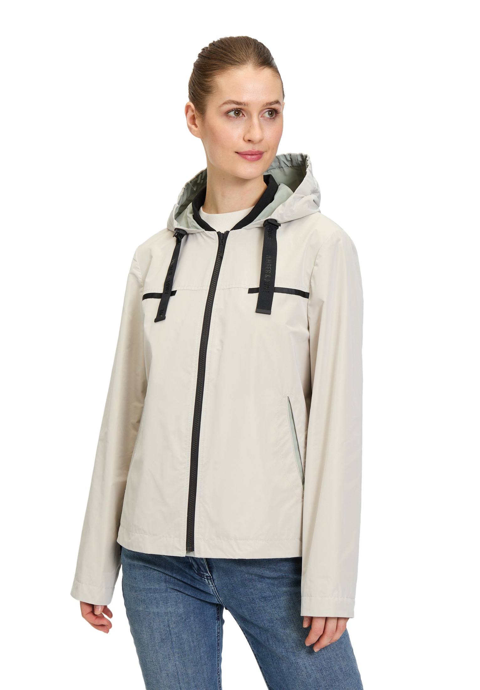 Amber & June Sommerjacke »Sommerjacke mit Kapuze«