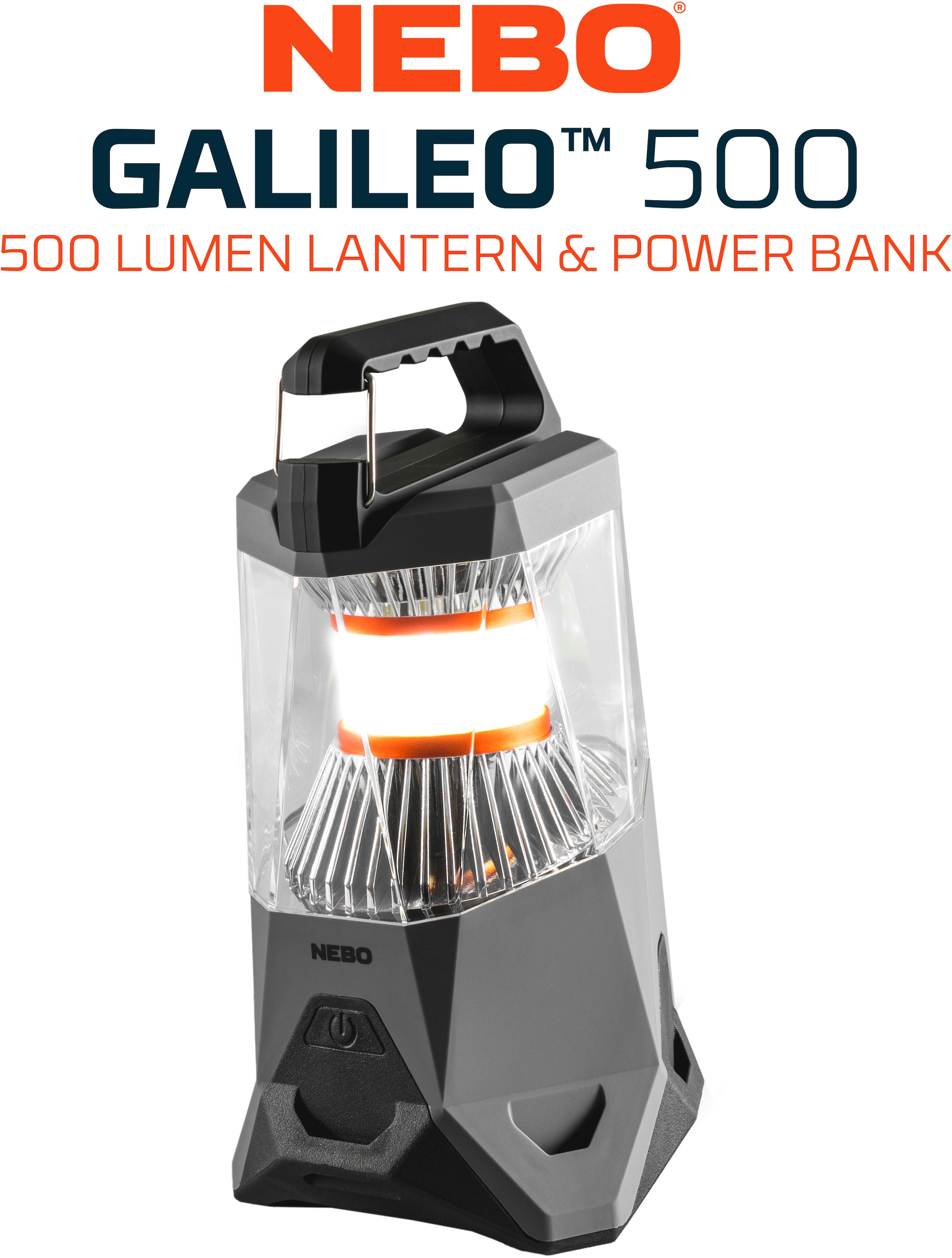 NEBO LED Taschenlampe »Nebo GALILEO™ 500« Taschenlampe inkl. Ladekabel, 
