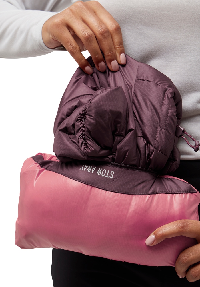 Jack Wolfskin Daunenjacke »PASSAMANI DOWN HOODY W RDS«, mit Kapuze