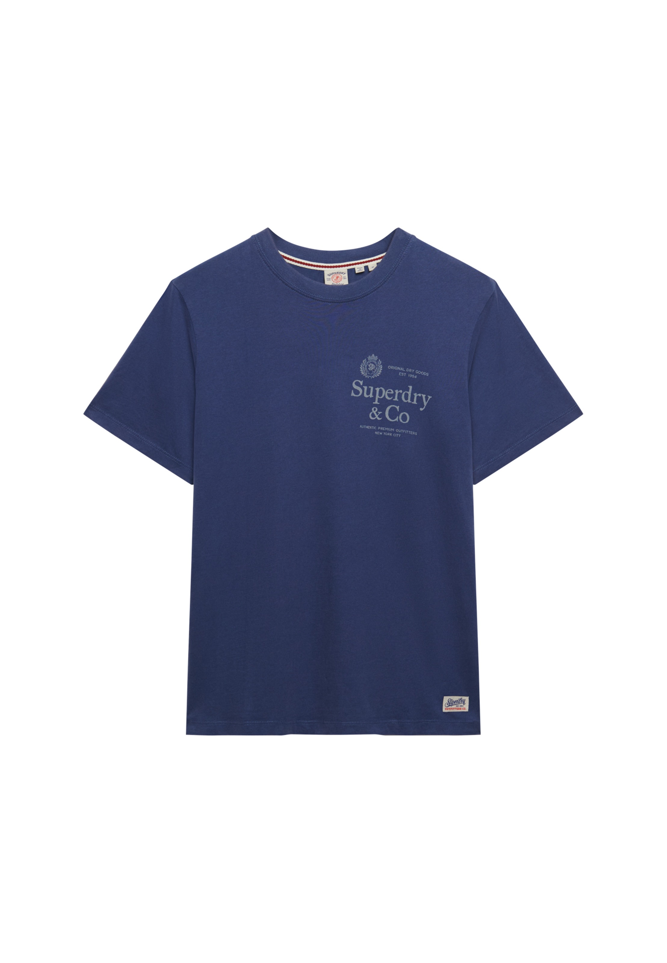Superdry Rundhalsshirt »1954 Company Relaxed Tee« Baumwolle, relaxed fit
