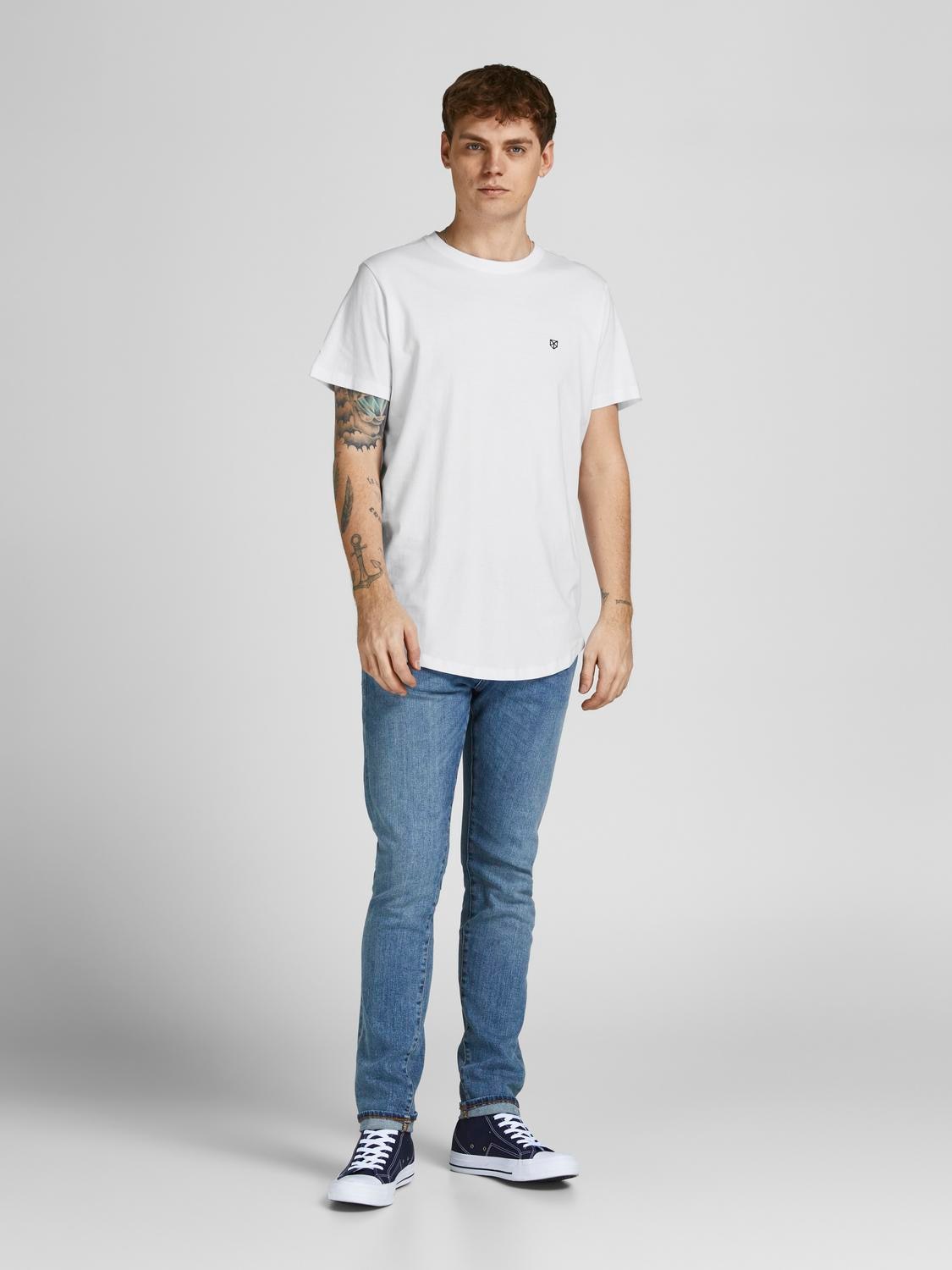 Jack & Jones Rundhalsshirt »JPRBLABRODY TEE SS CREW NECK 5PK MP«