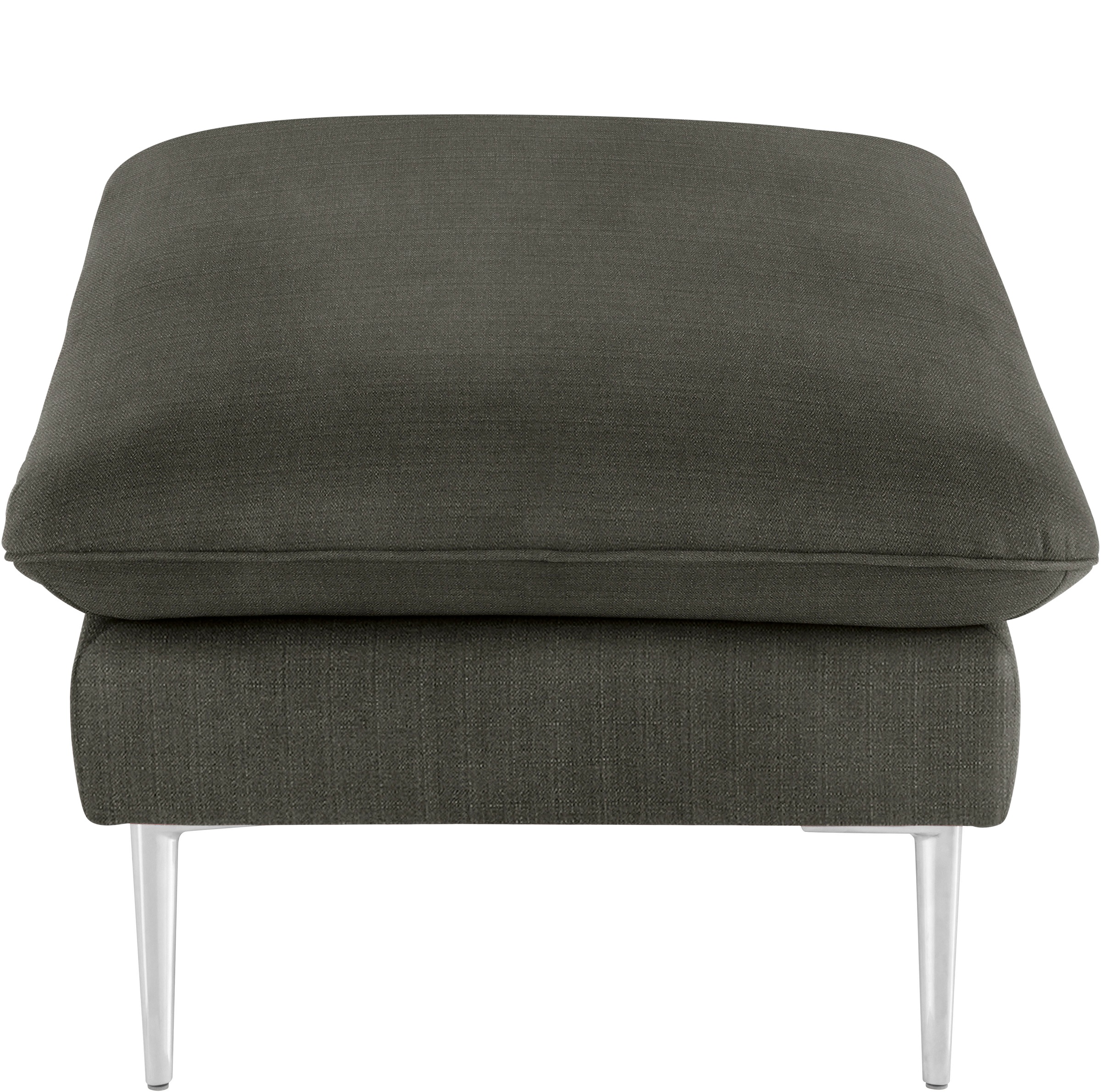 W.SCHILLIG Hocker »enjoy&MORE«, Füße Chrom glänzend, Breite 106 cm
