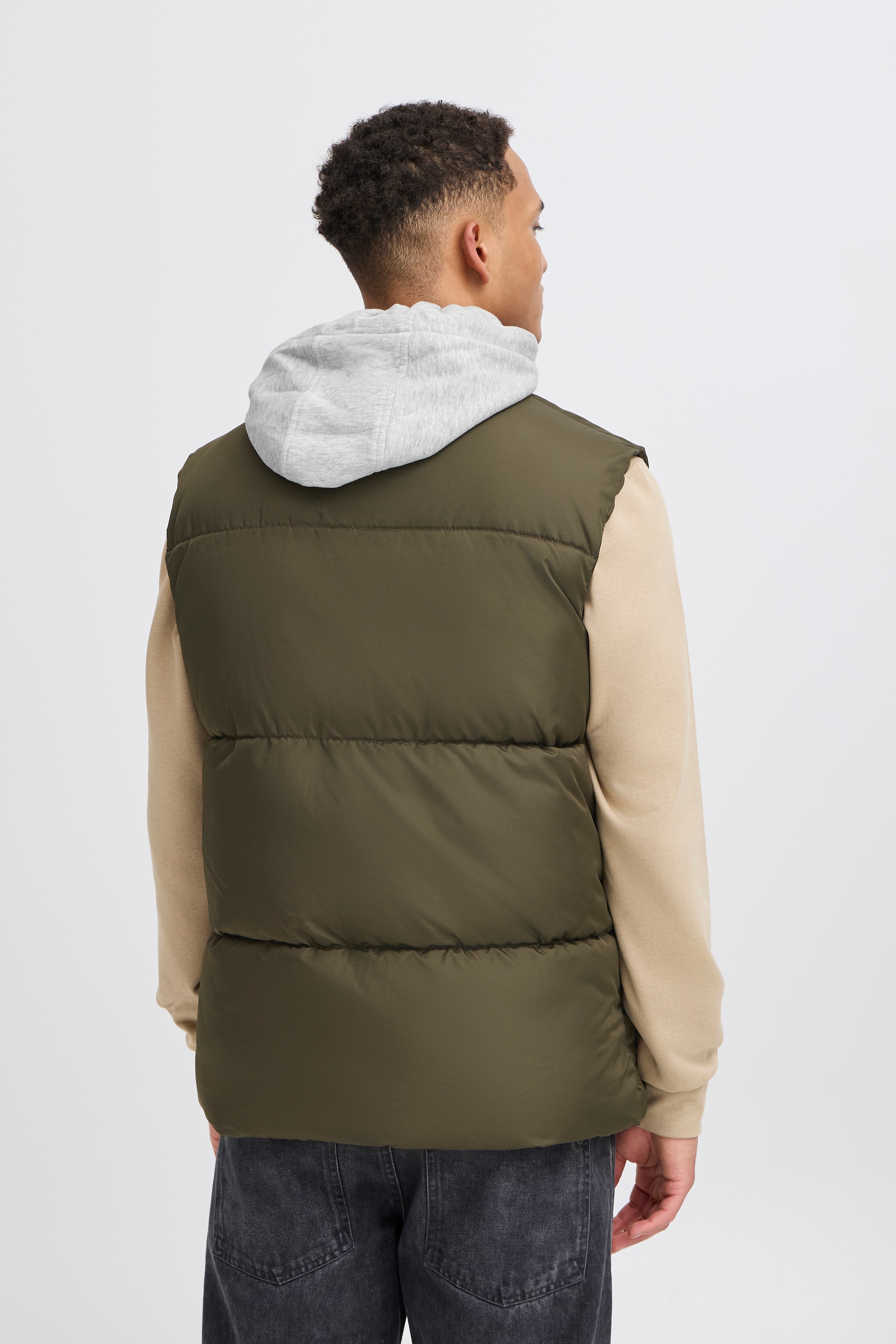 Blend Steppweste »BHELWIN vest w. jersey hood«