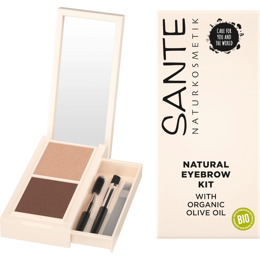 SANTE Augenbrauen-Puder »Natural Eyebrow Kit«