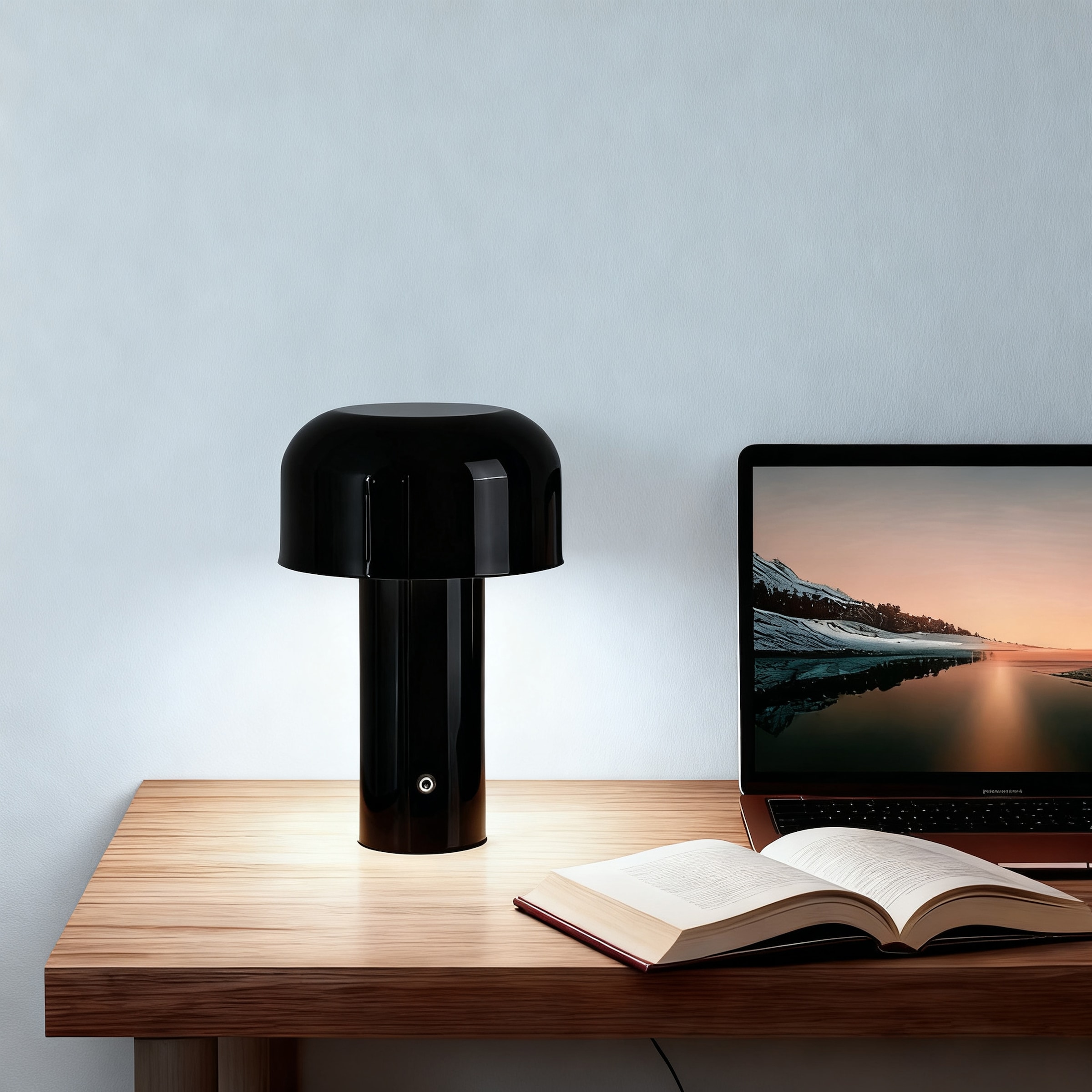 OTTO home LED Tischleuchte »Ronno« LED-Modul 1 Stk. warmweiß - kaltweiß USB-C, Akku, Typ-C-Ladekabel, CCT, Tischlampe kabellos, Akkulampe