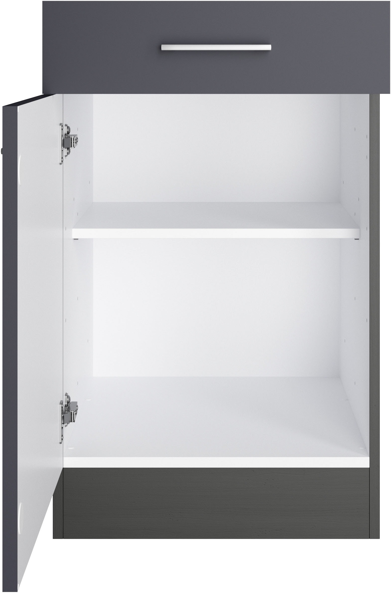 KOCHSTATION Unterschrank »KS-Milan« Unterschrank 50 cm, matte oder hochglänzende Fronten