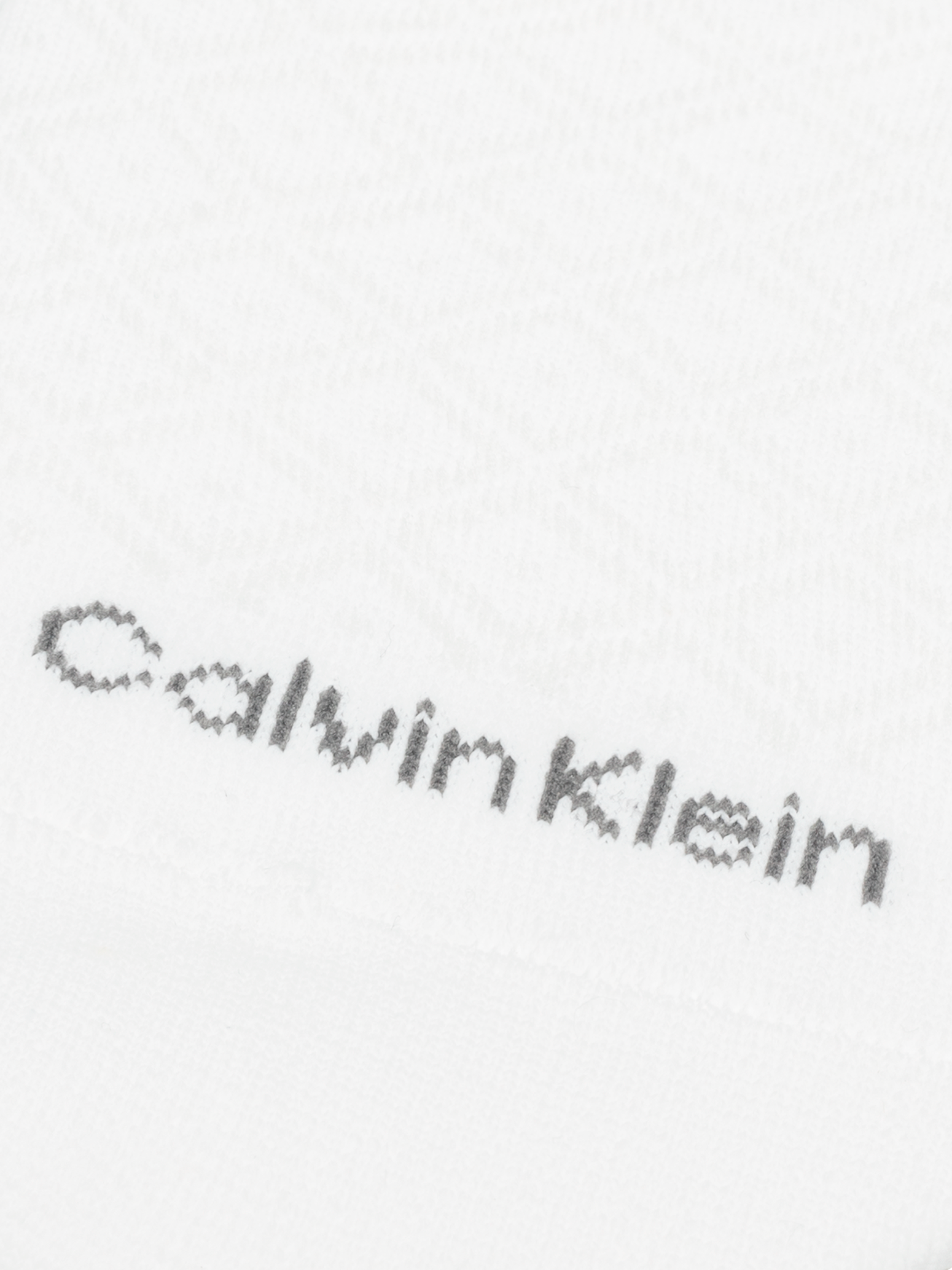 Calvin Klein Jeans Füßlinge »CK WOMEN FOOTIE HIGH CUT 2P DIAMOND« 2 Paar,  Mit gewelltem Rand und tollem Muster