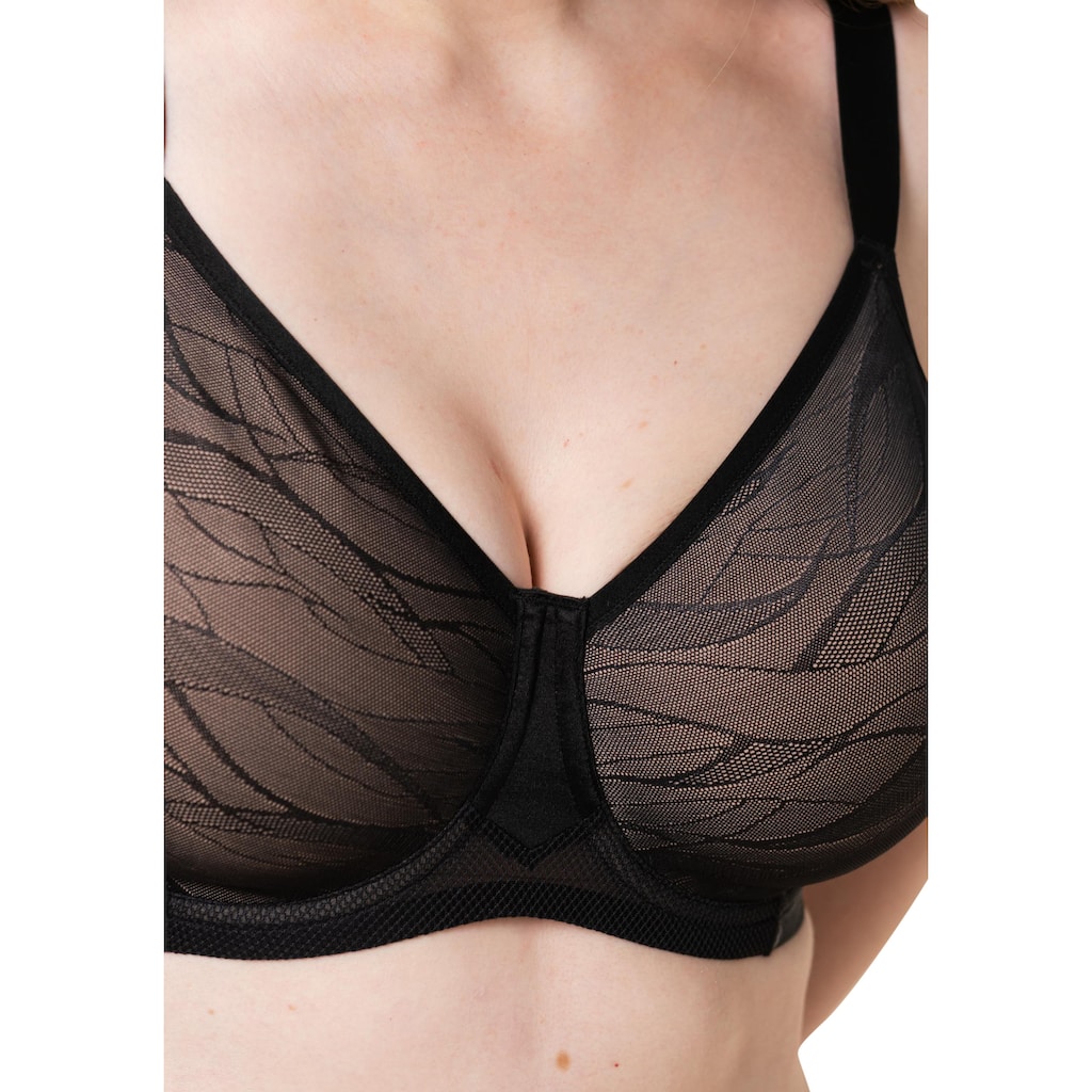 Triumph Minimizer-BH »Airy Sensation W01«, Cup C-G, ungepolsterte Cups mit zarter Spitze, Komfortbügel