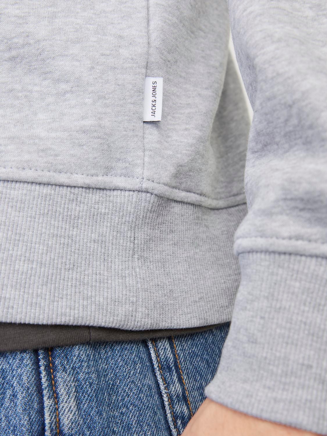 Jack & Jones Sweatshirt »JJEBRADLEY SWEAT HALF ZIP NOOS«, mit Troyer Kragen
