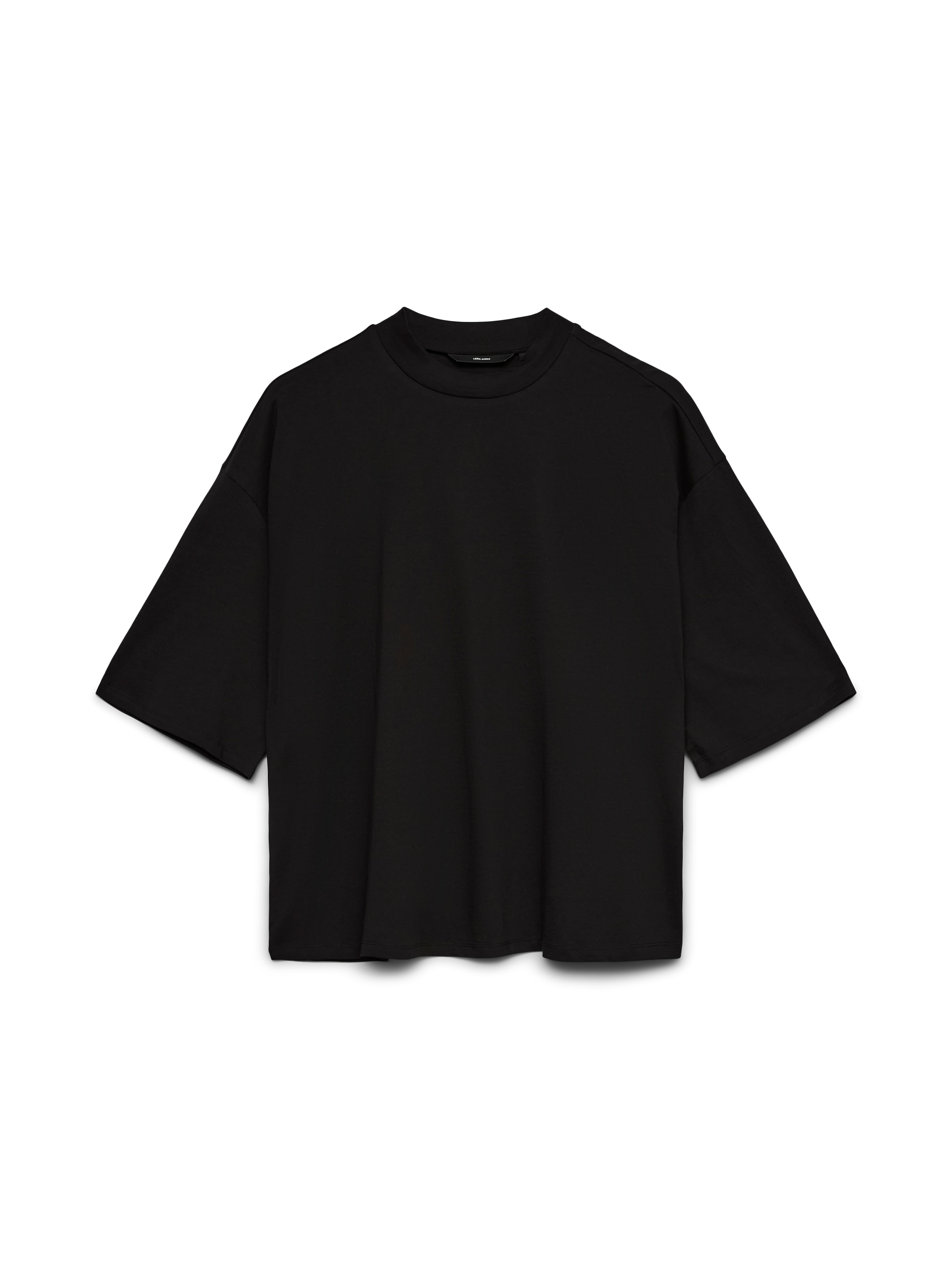 Vero Moda Kurzarmshirt »VMMOLLY 3/4 TOP JRS NOOS« Baumwolle, loose fit