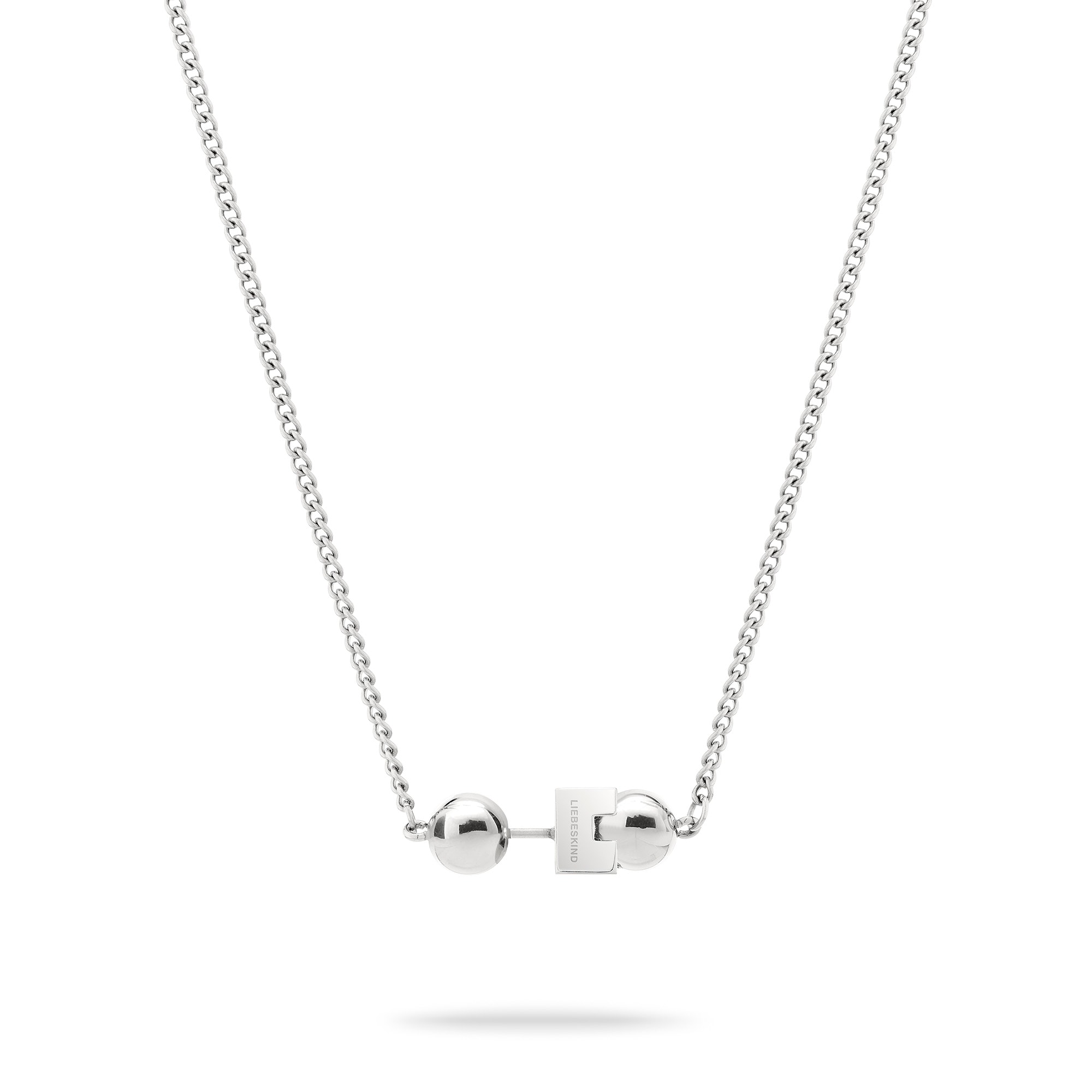 Liebeskind Berlin Kette mit Anhänger »Schmuck Geschenk Edelstahl Halskette Steel Ball«