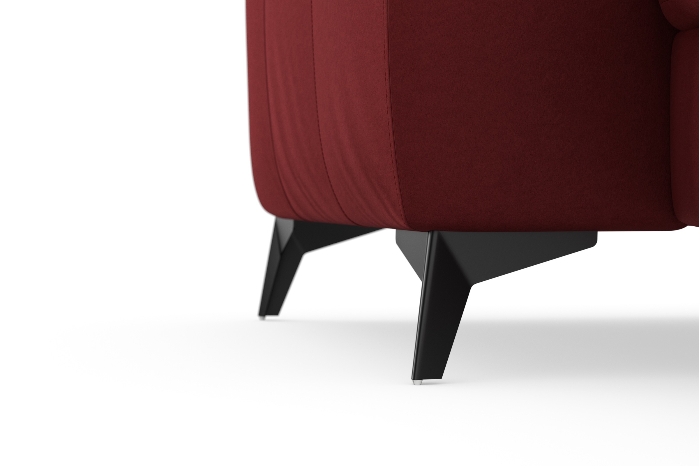 sit&more Ecksofa »Sinatra L-Form«, mit Recamiere, optional mit Kopfteilverstellung und Armteilfunktion
