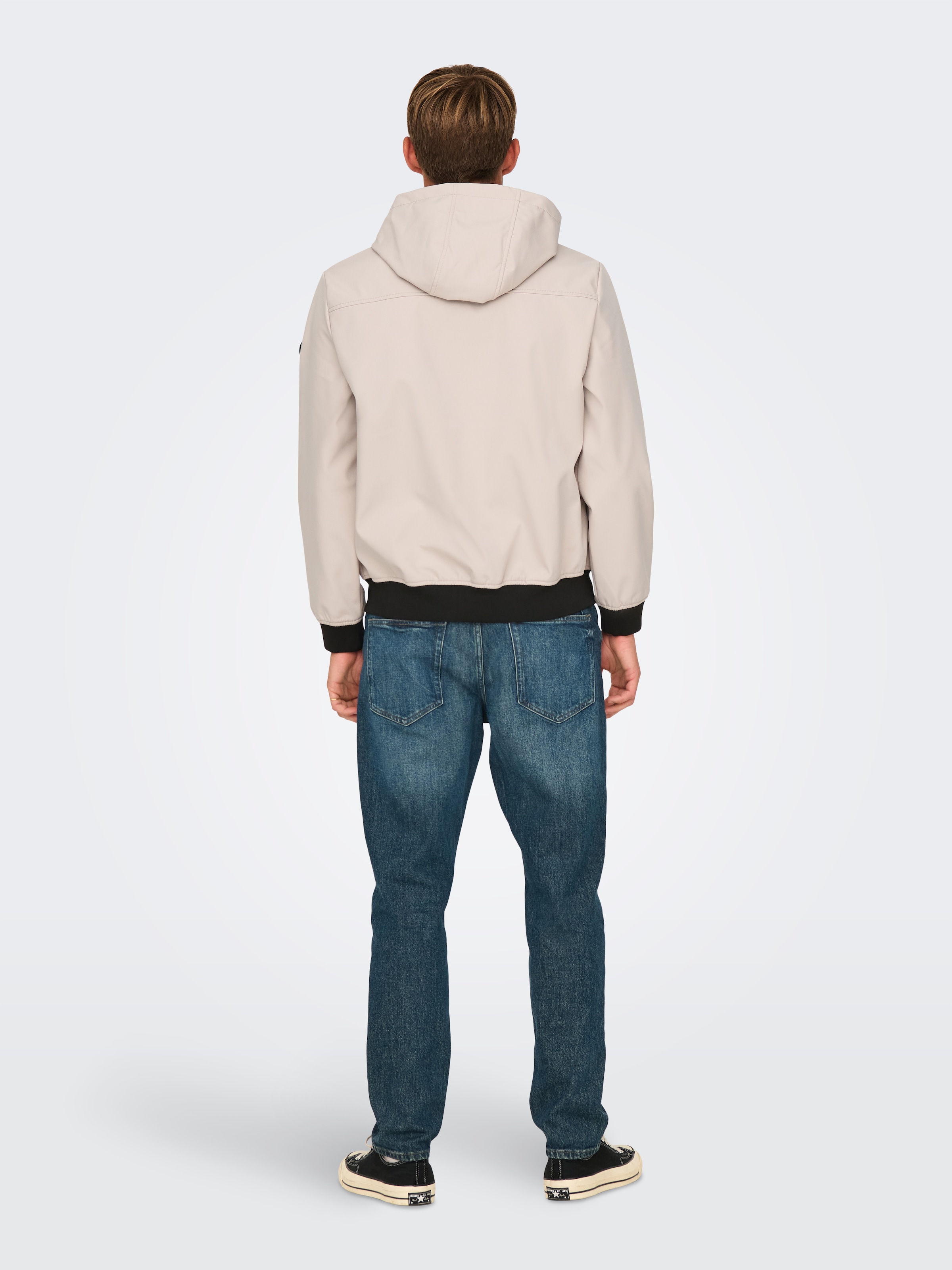 ONLY & SONS Softshelljacke »ONSBOWIE SOFTSHELL BOMBER NOOS« mit Kapuze