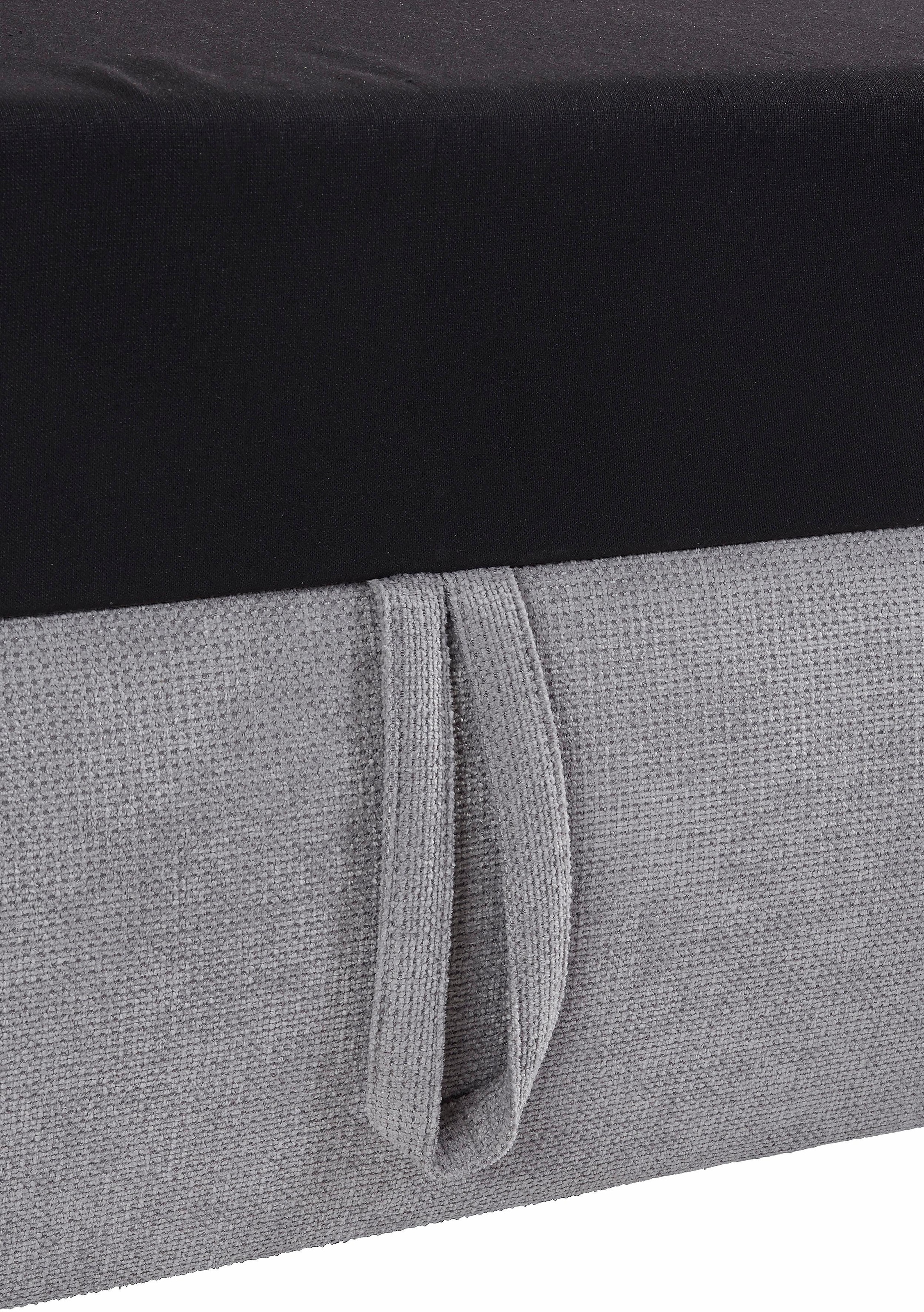 sit&more Ecksofa »Stardust L-Form«, wahlweise mit Bettfunktion und Bettkasten
