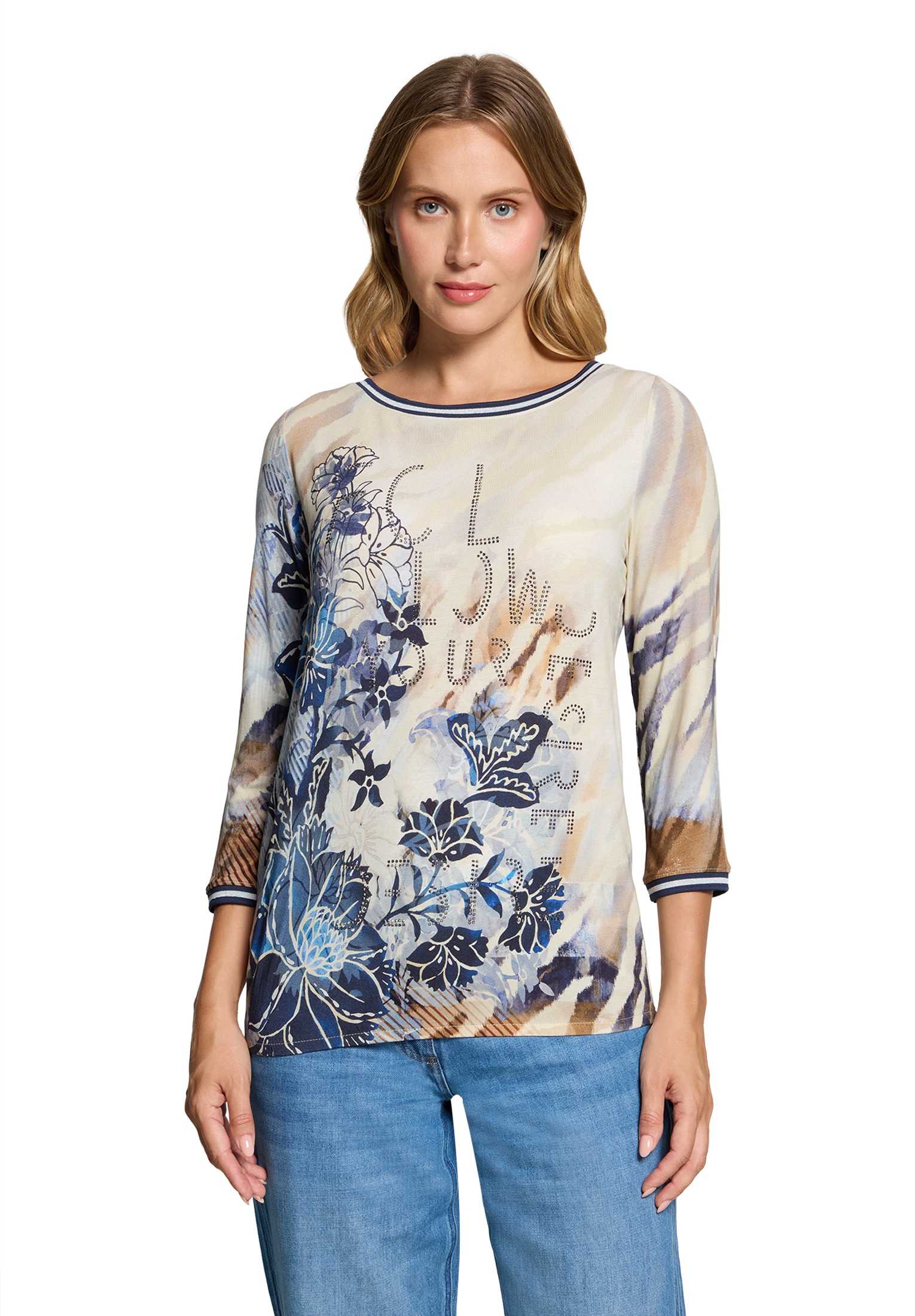 Betty Barclay Rundhalsshirt »Casual-Shirt mit Tunnelzug«