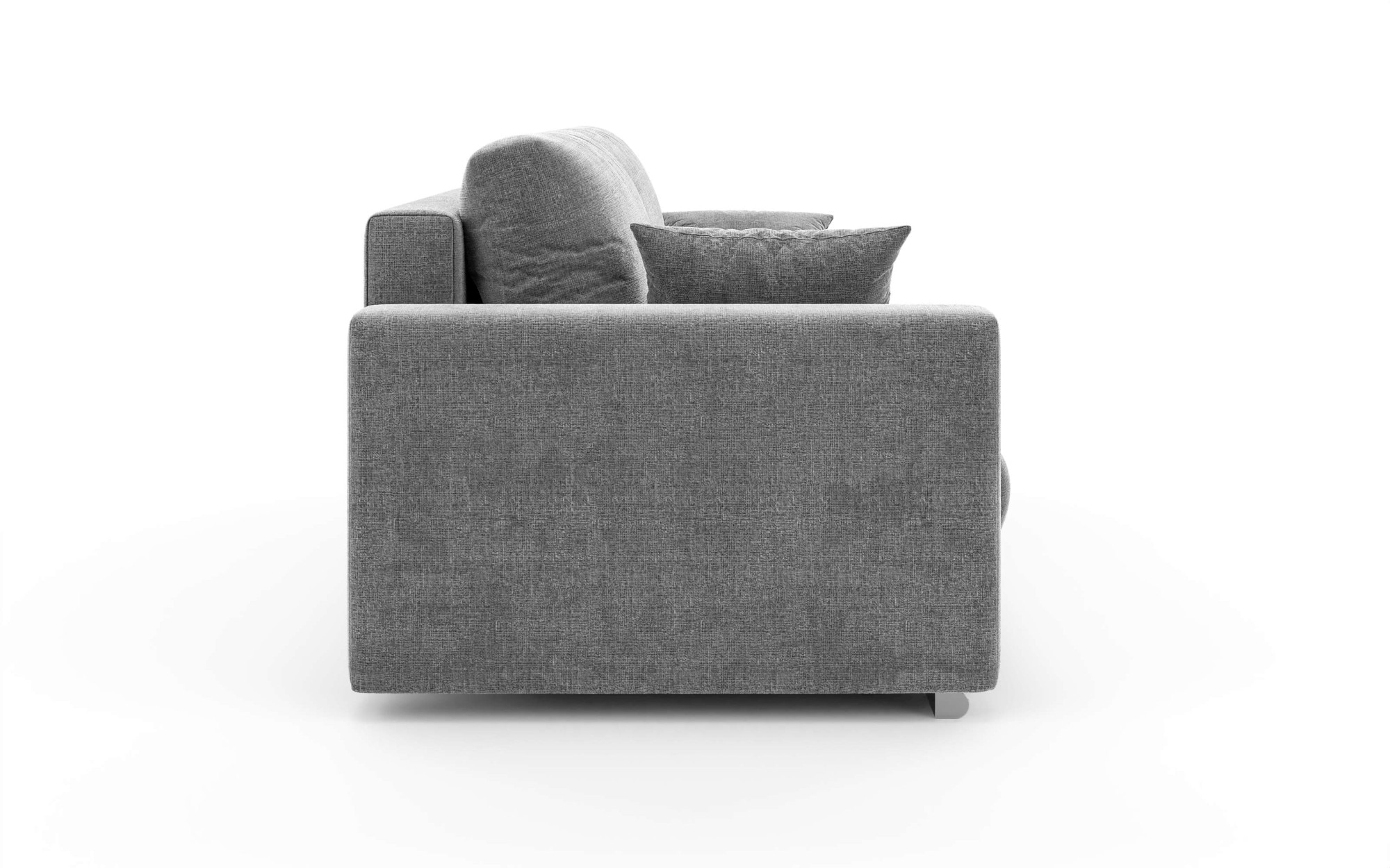 INOSIGN 3-Sitzer »Stevinson Schlafsofa mit Bettkasten, Maße B/H/T: 229/87/97 cm« mit Wellenunterfederung, 2 Rückenkissen und 2 Zierkissen