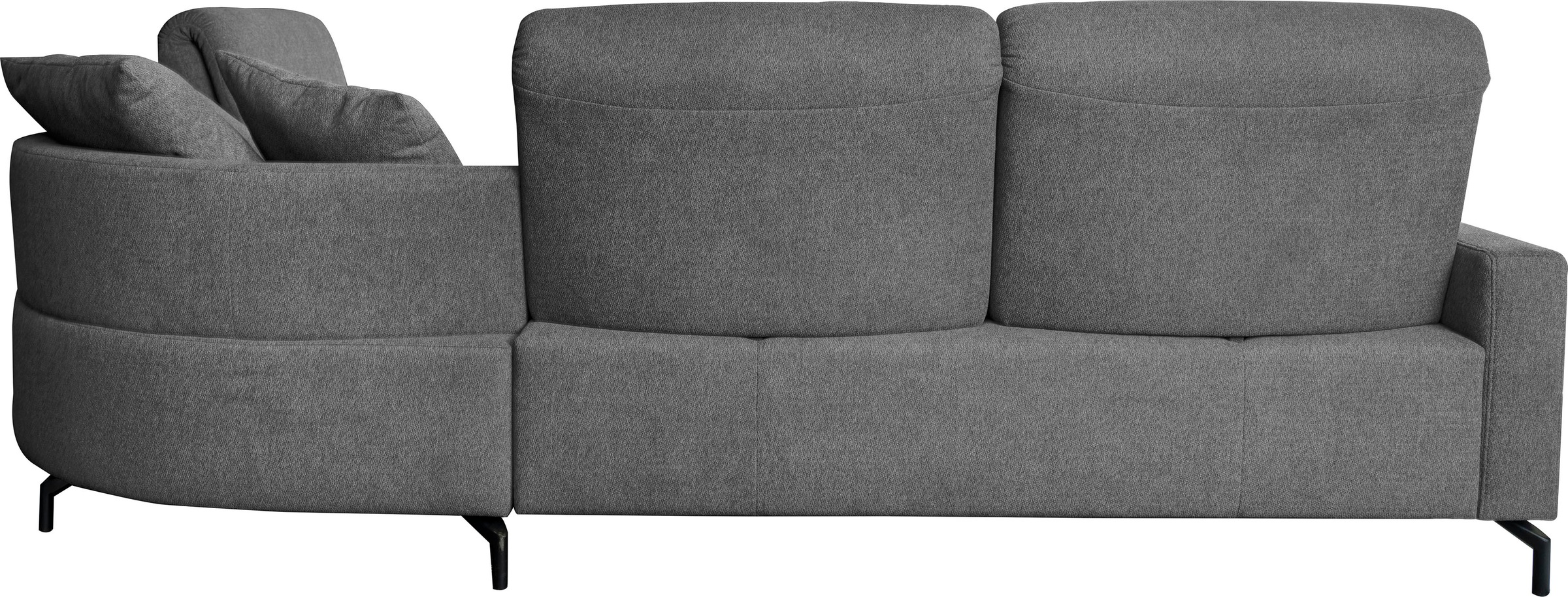 alina Ecksofa »Louis«, Breite 260 cm, Rückenlehnenverstellung, wahlweise mit Bettfunktion