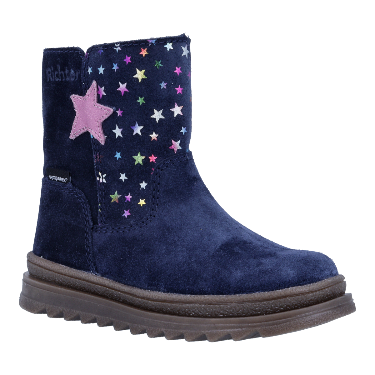 Richter Stiefel »Anna«  Winterboots mit Glitzersternen, Größenschablone zum Download
