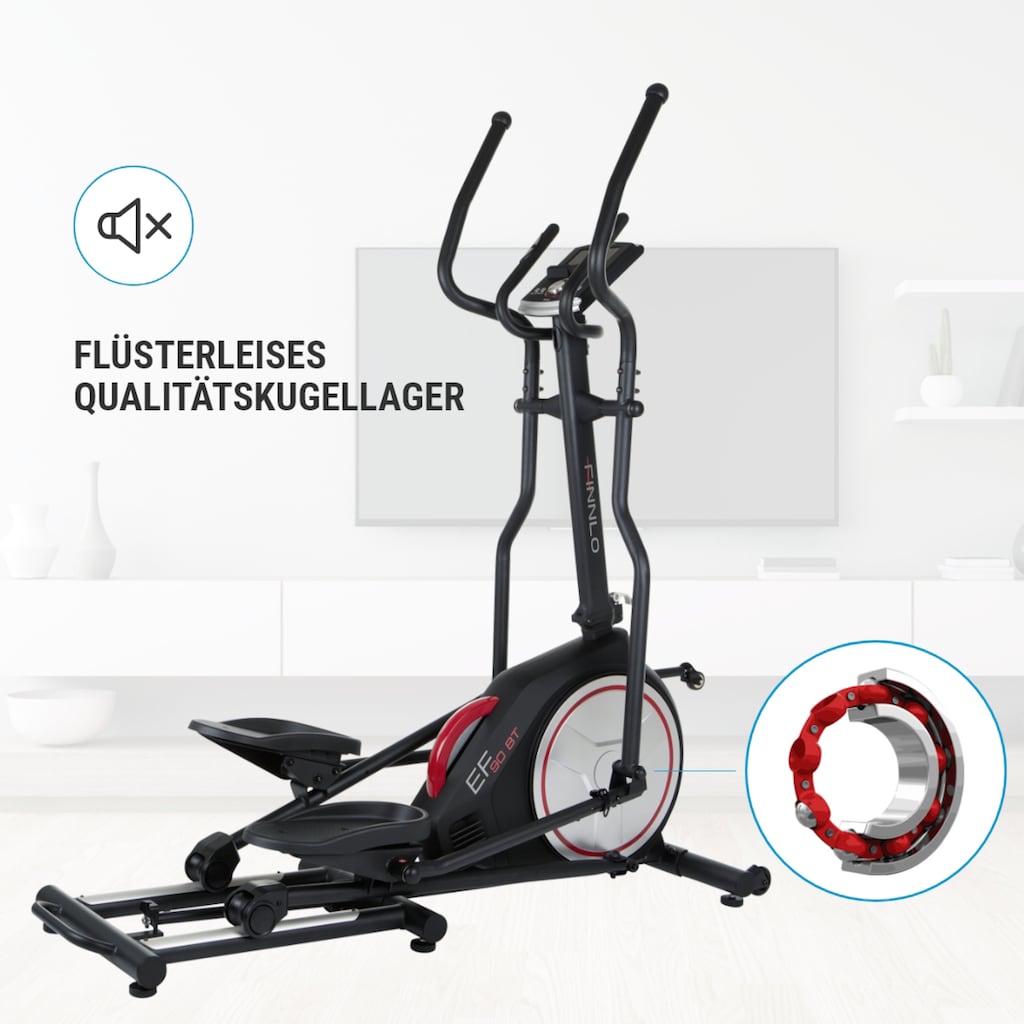 Finnlo by Hammer Ellipsentrainer-Ergometer »CleverFold EF90«