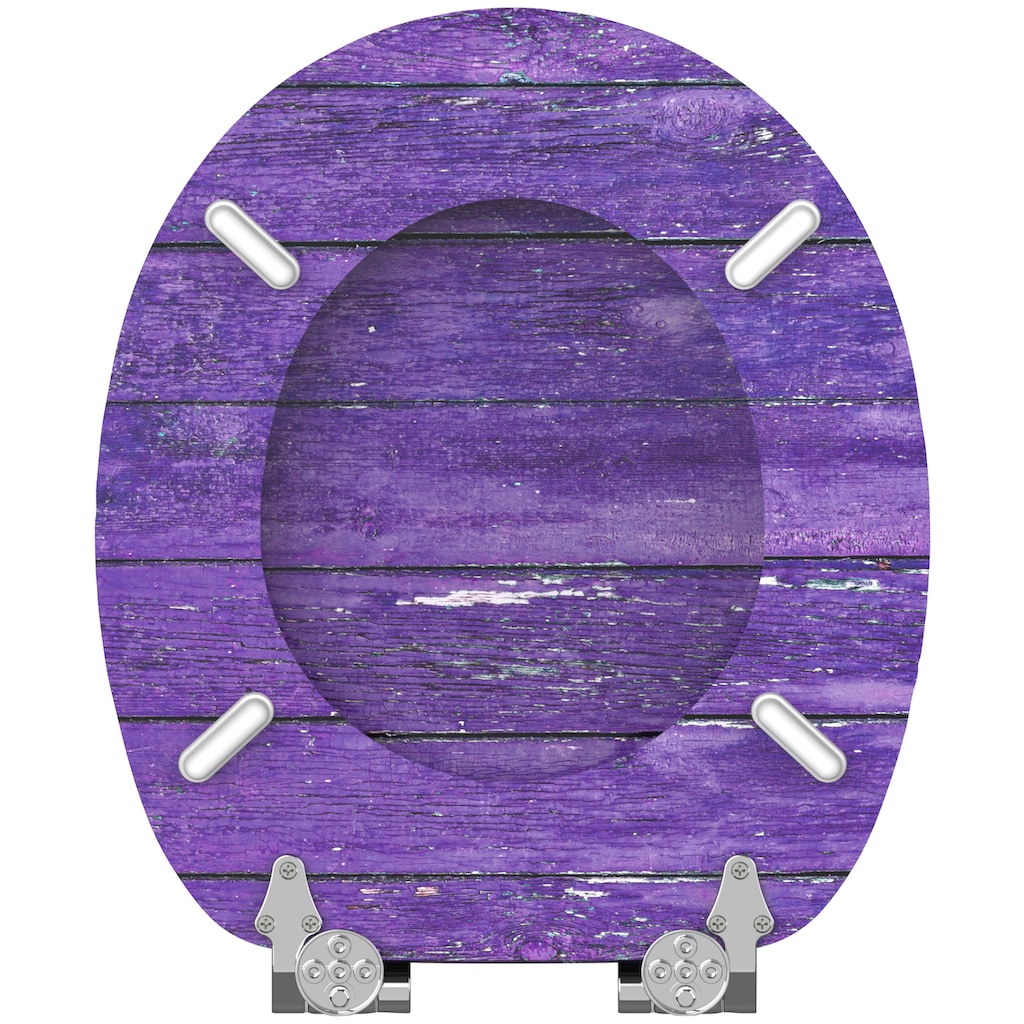 Sanilo WC-Sitz »Purple Wall«