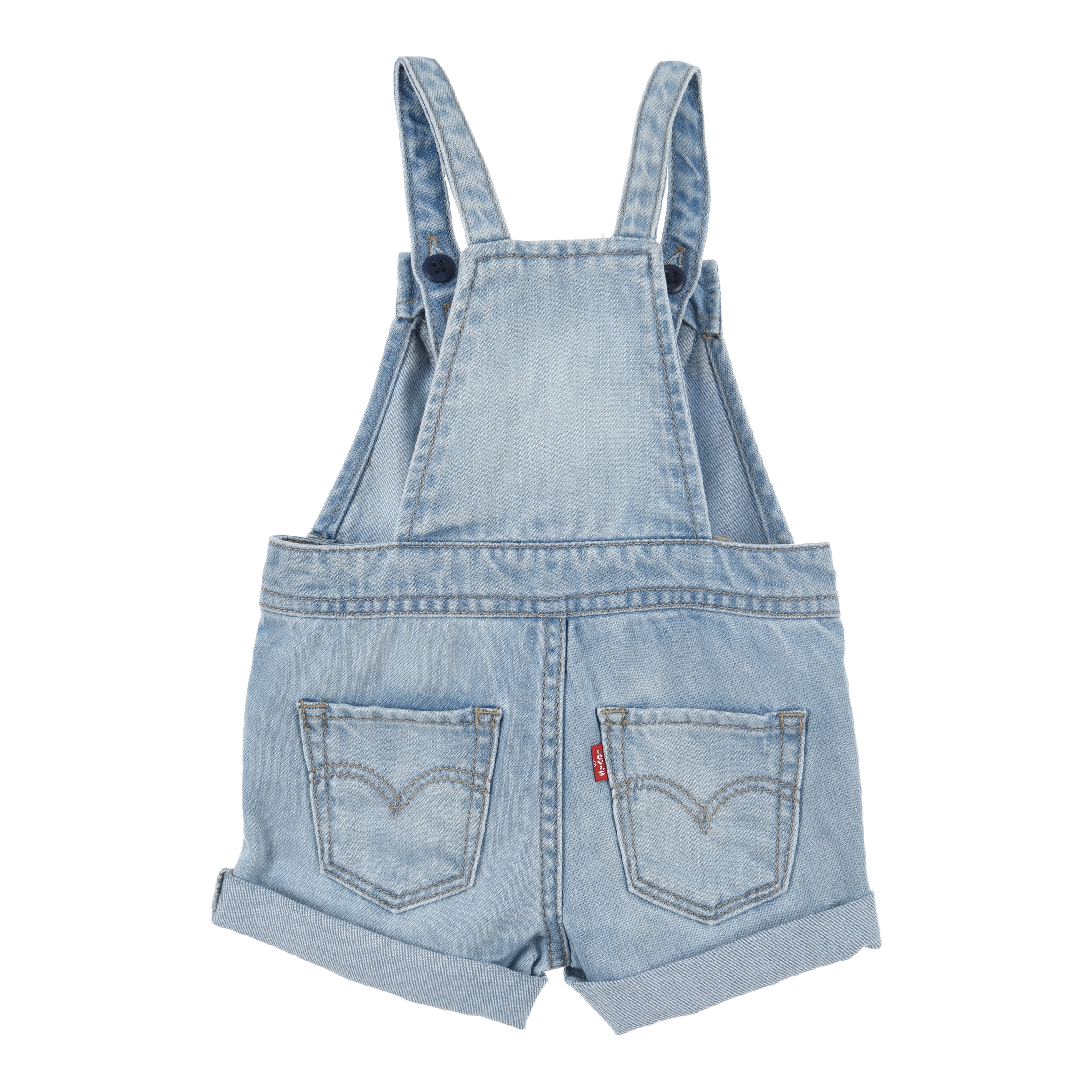 Levi's® Kids Latzhose, aus Denim mit Fade-out Effekten