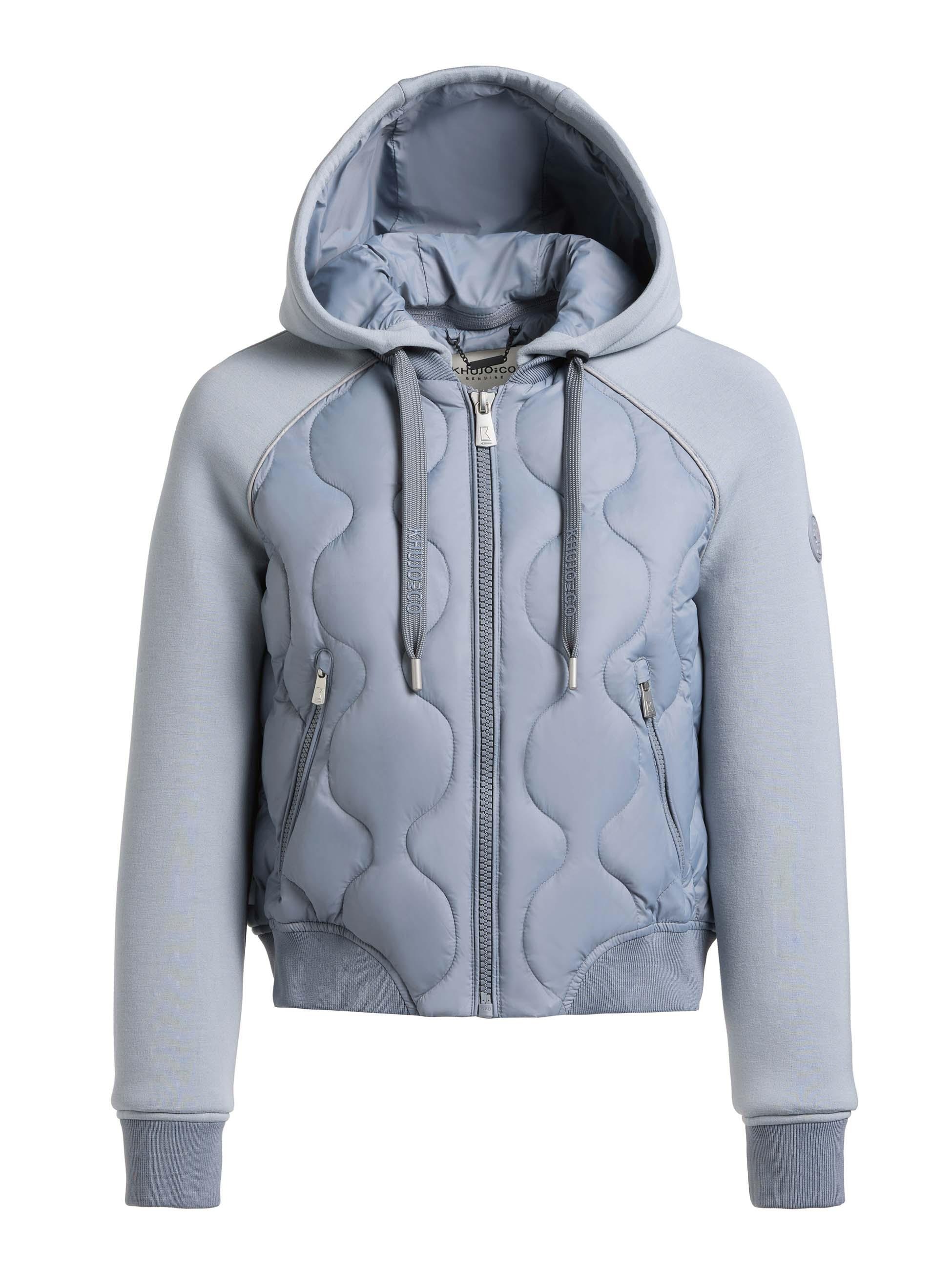 khujo Funktionsjacke »Funktionsjacke Malaya« mit Kapuze Gesteppte Bomberjacke für den Übergang