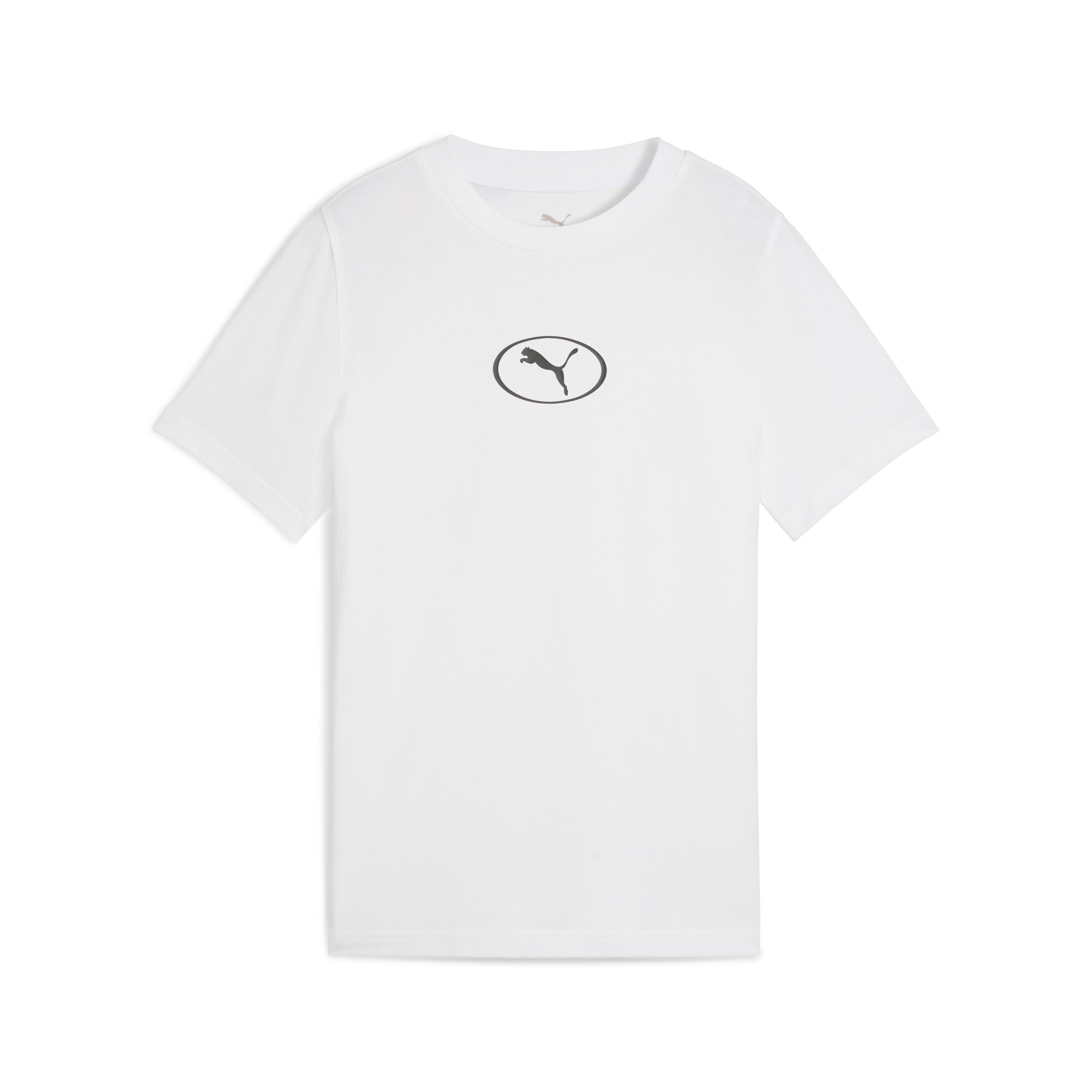 PUMA T-Shirt »SPORT RIB COLLAR TEE B« Kurzarm, Rundhalsausschnitt, aus Jersey-Material