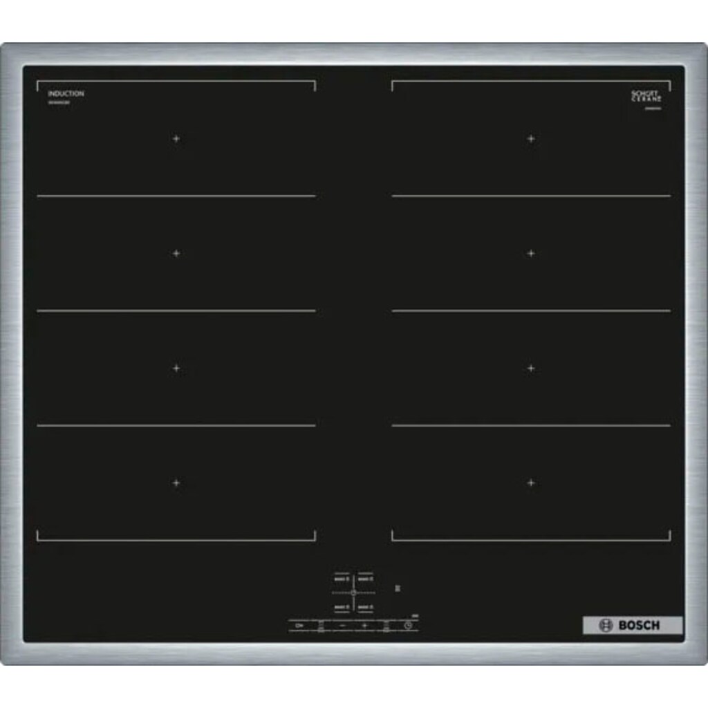 BOSCH Flex-Induktions-Herd-Set »HND419OS61«, HND419OS61, mit Teleskopauszug nachrüstbar