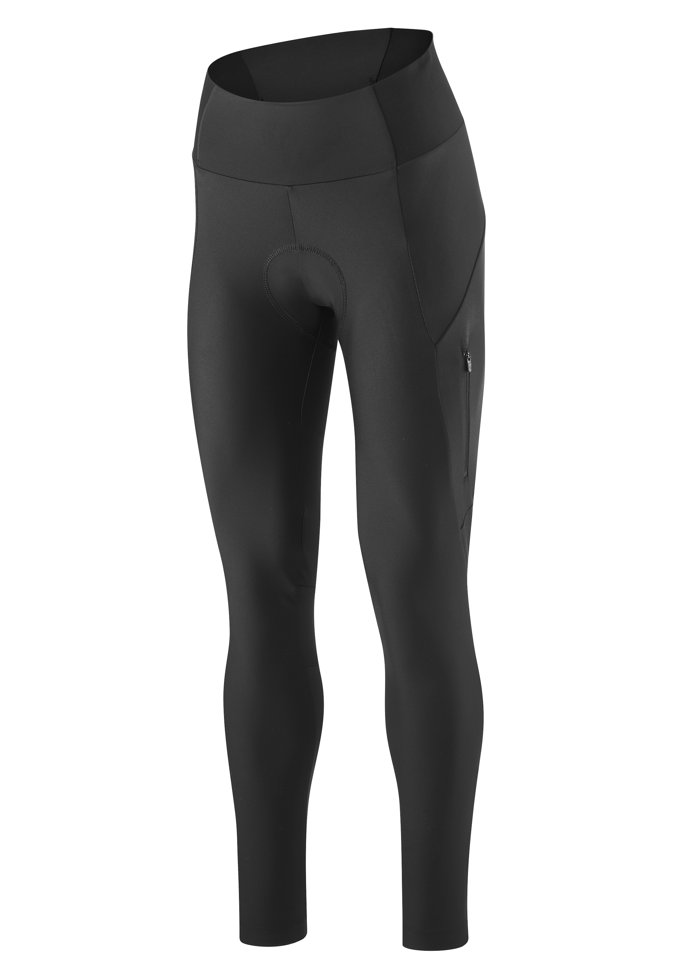 Gonso Fahrradhose »Essential Tight Cargo SC W«, Damen Radhose lang mit Sitzpolster, Radlerhose mit Taschen, Tight Fit