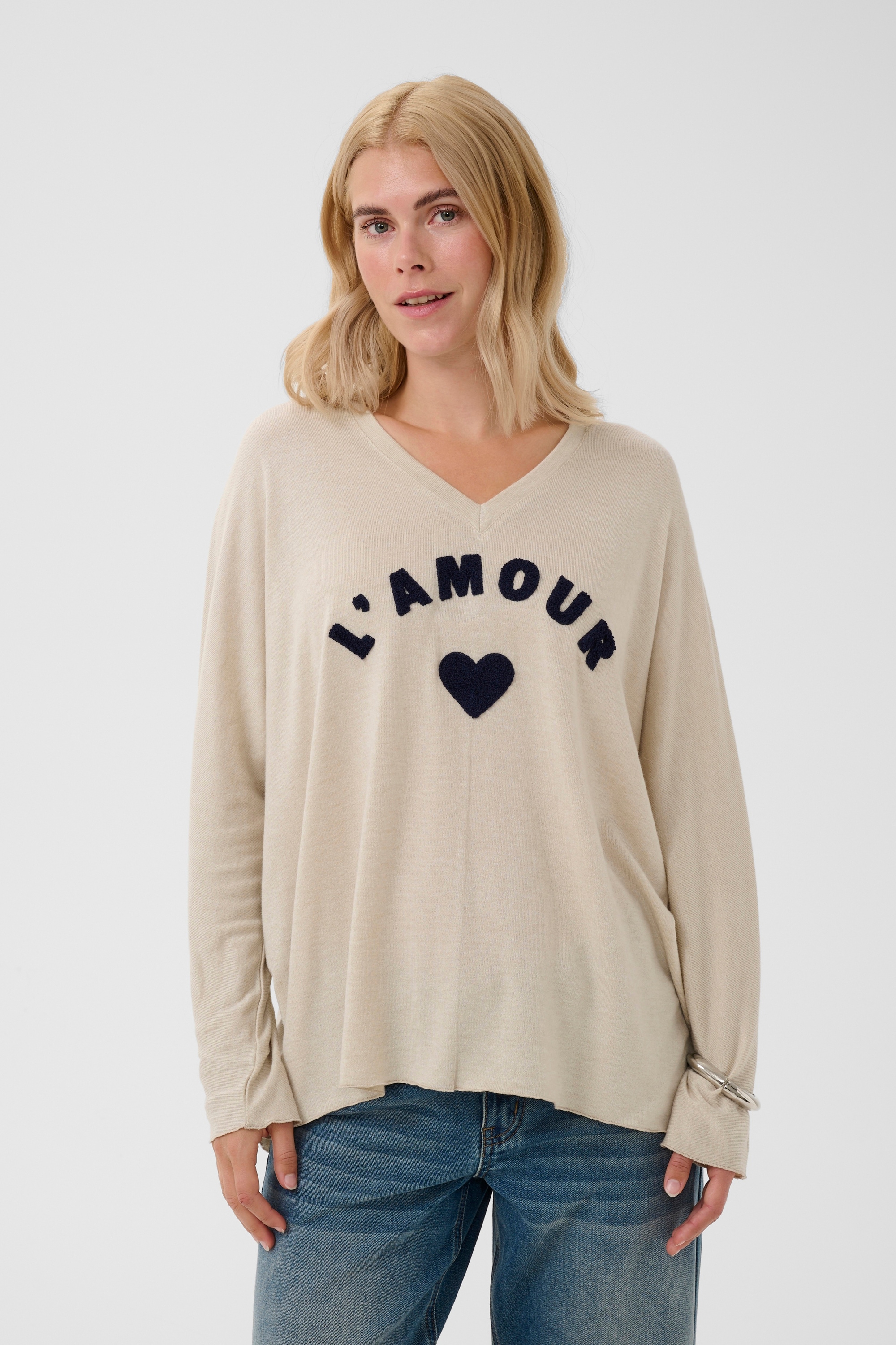 Culture Strickpullover »Damen Strickpullover CUamour«