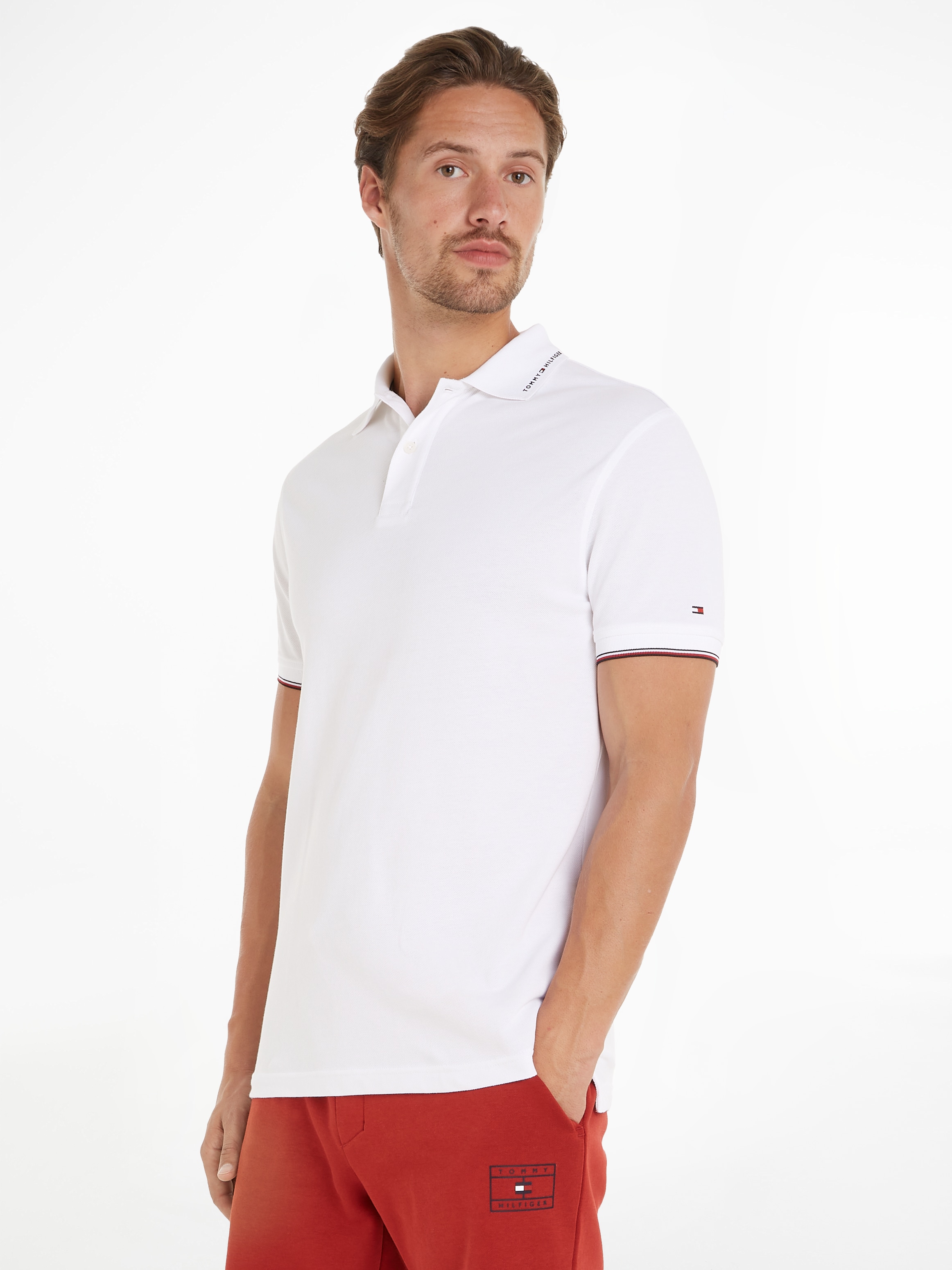 Poloshirt »TOMMY FLAG TIPPED REG POLO«