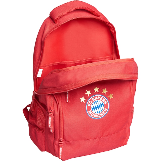 FC Bayern Schulrucksack »FC Bayern München mit 5 Sterne Logo«, Aus  recyceltem PET Material bei ♕