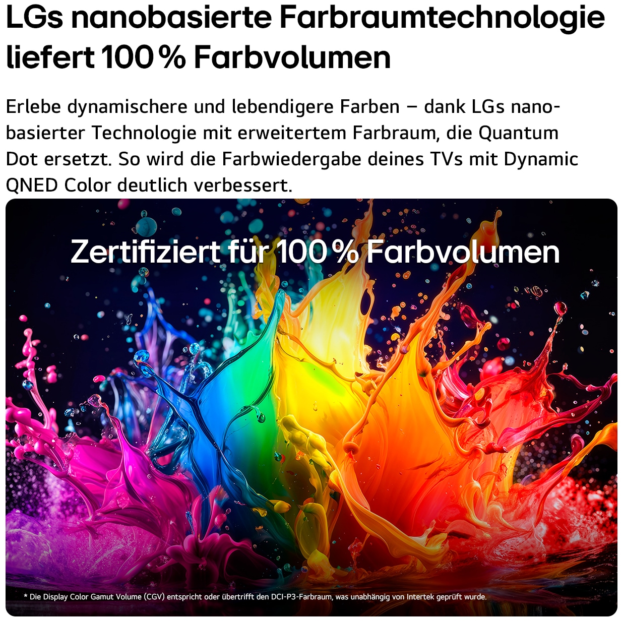 LG QNED-Fernseher »65QNED71B6B« 164 cm/65 ″ Smart-TV