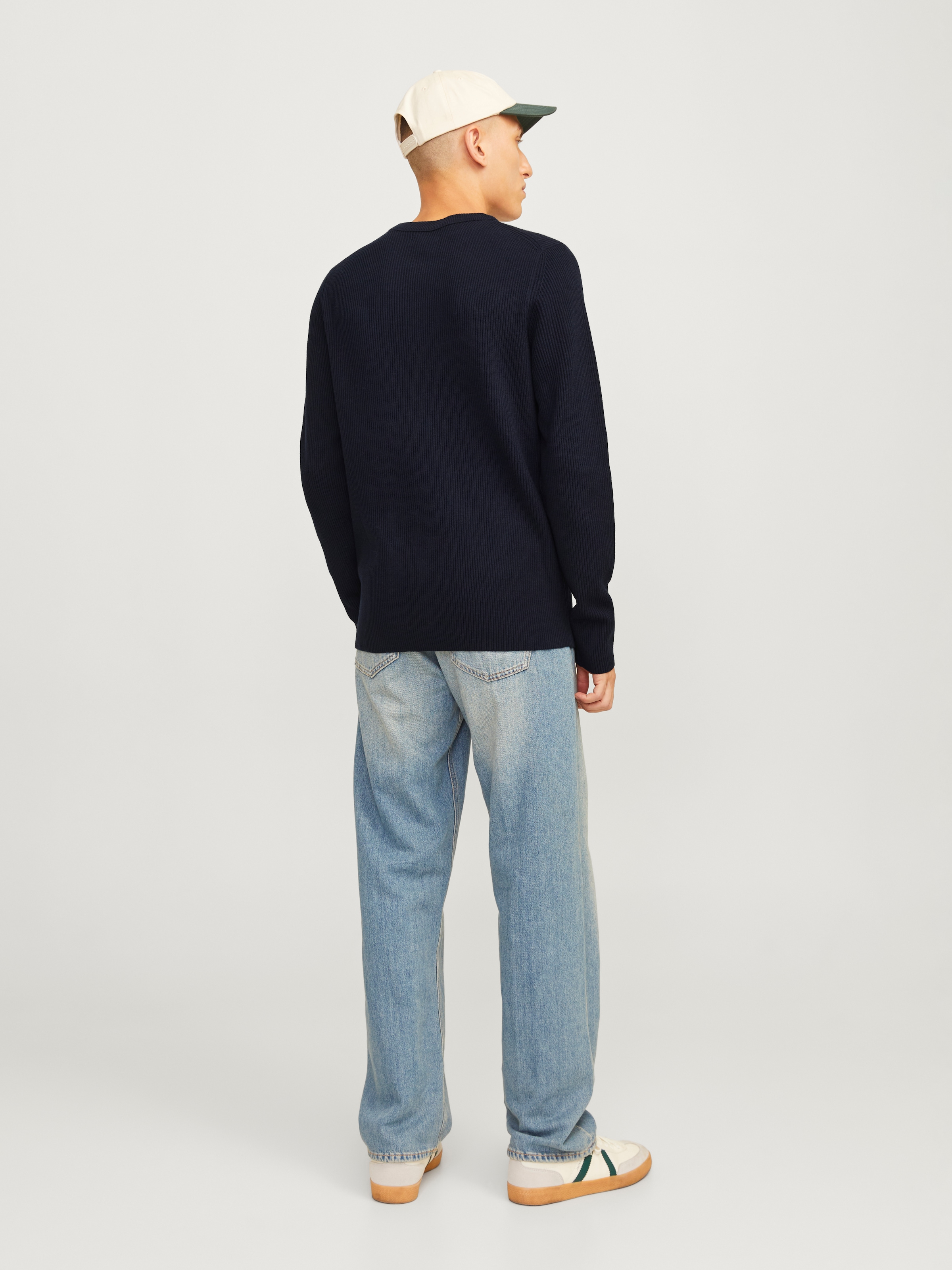 Jack & Jones Rundhalspullover »JJEPERFECT KNIT CREW NECK SN«
