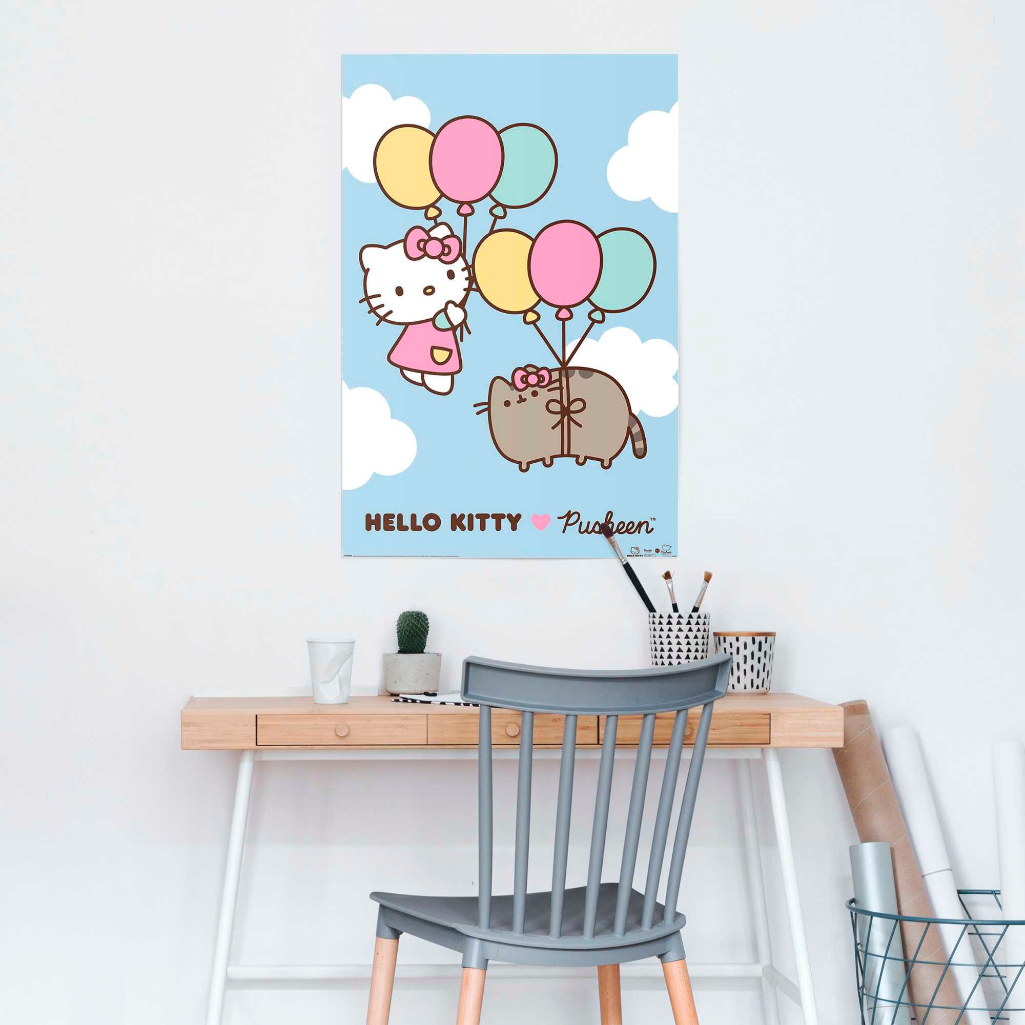 Reinders! Poster »Hello Kitty - up and away«
