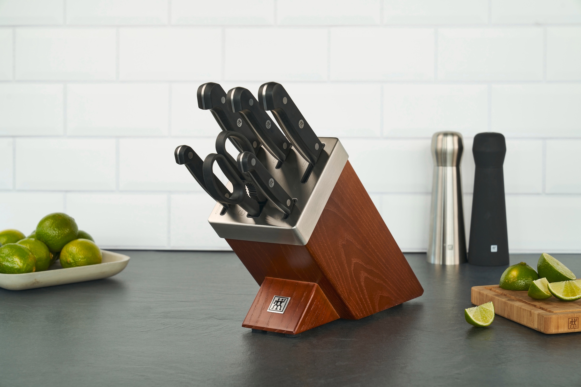 Zwilling Messerblock »Gourmet«, 7 tlg., selbstschärfend