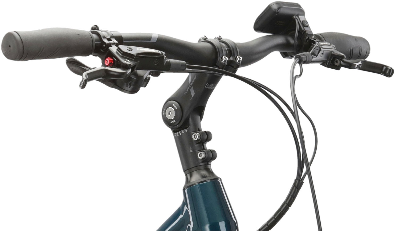 Kross E-Bike »KROSS E-Trekkingrad Damen Trans 5.0 28" türkis 9 Gänge«, 9 Gang, Shimano, ALIVIO M3100, Mittelmotor 250 W, Pedelec, Elektrofahrrad für Damen