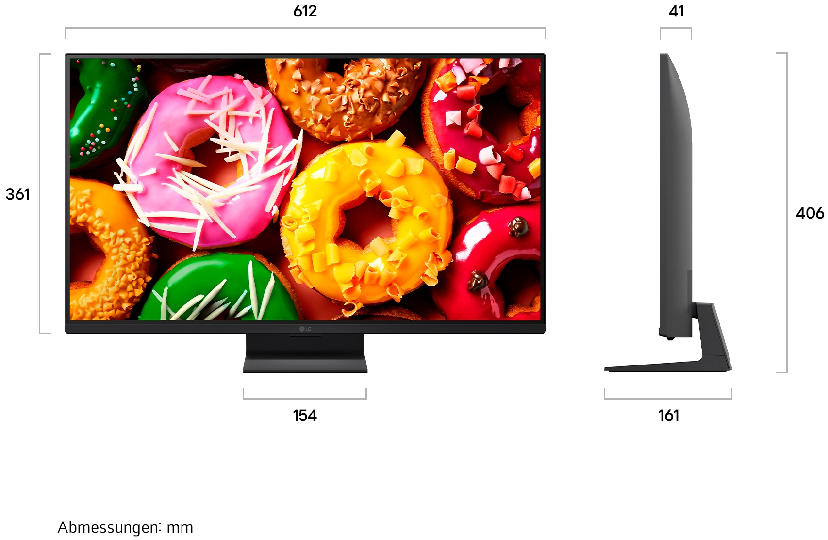 LG DLED-Fernseher »27LB70006LA« 68 cm/27 ″ Full HD Smart-TV