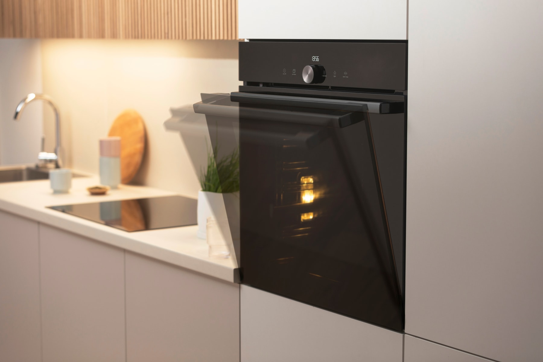 GORENJE Pyrolyse Backofen  »GO66E PIZZA350C«, mit Vollauszug, Pyrolyse-Selbstreinigung, PizzaPlus: In 3:30 Min. bei 350 °C die perfekte Pizza zuhause backen