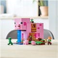 LEGO® Konstruktionsspielsteine »Das Schweinhaus (21170), LEGO® Minecraft™«, (490 St.), Made in Europe