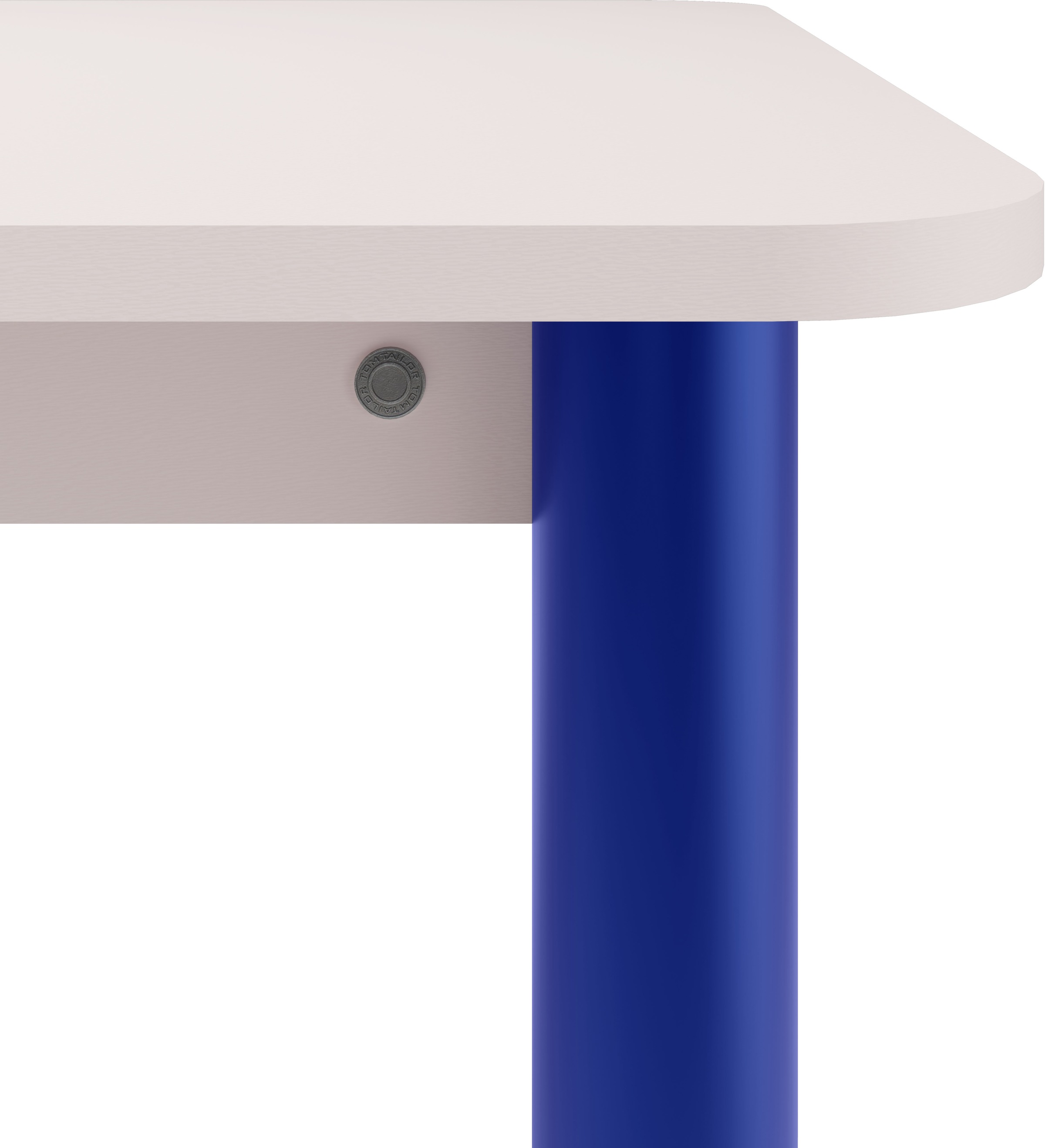TOM TAILOR HOME Esstisch »COLOR TABLE«, (1 St.), Esstisch, 4-Fuß, 3 Größen, 3 Dekorfarben, 4 Fußfarben, ABS-Kante